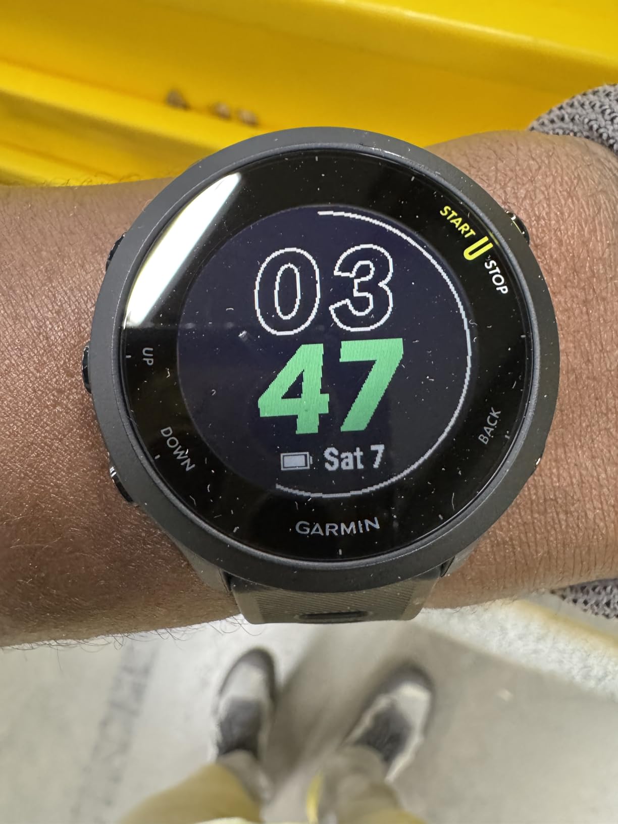 Garmin Forerunner 55, GPS Running Watch with Daily Suggested Workouts, Up to 2 Weeks of Battery Life, Black customer photo 2