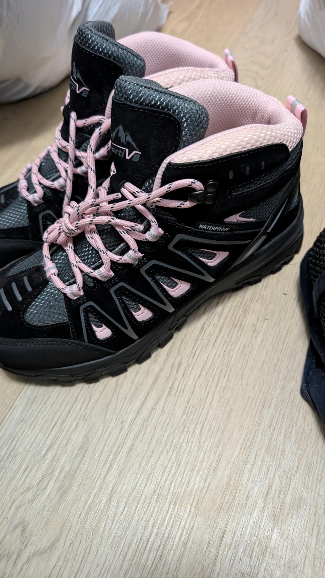 NORTIV 8 Women's Waterproof Hiking Boots Outdoor Trekking Camping Trail Hiking Boot Seeker customer photo 2