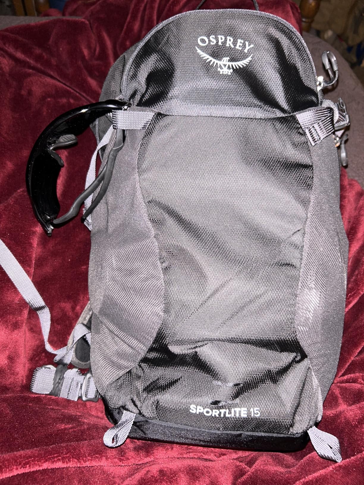 Osprey Sportlite 20L Unisex Hiking Backpack, Dark Charcoal Grey customer photo 1