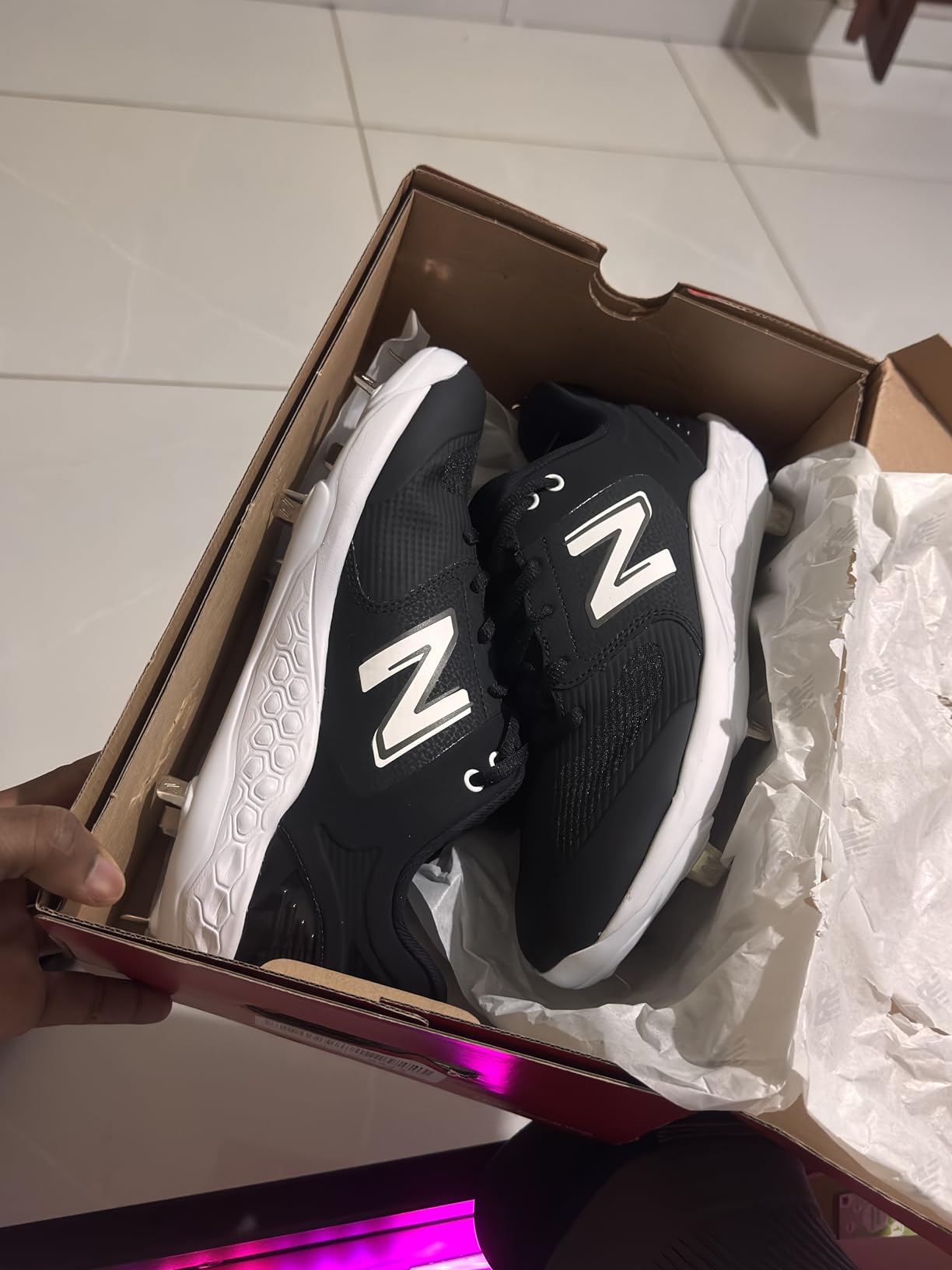 New Balance Women's Fresh Foam X Velo V3 Metal Softball Cleats customer photo 1