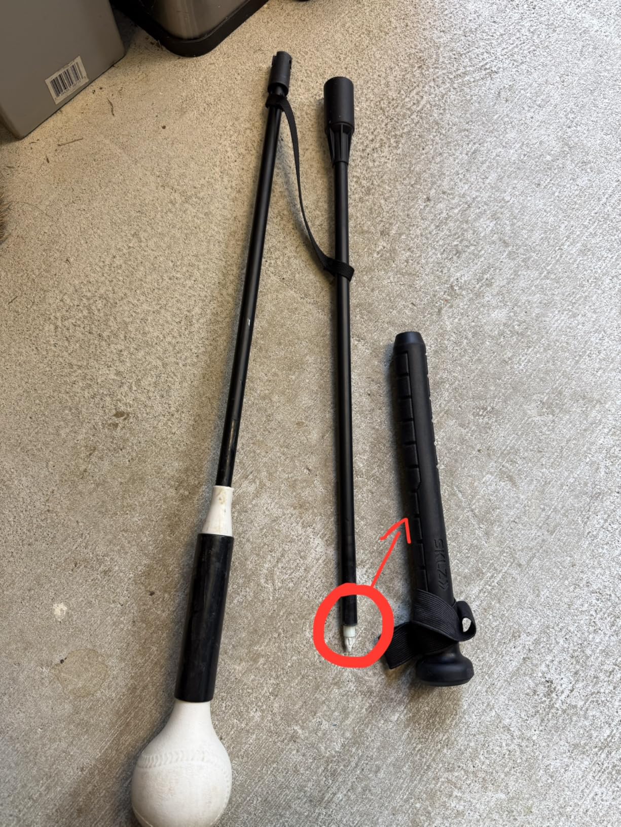 SKLZ Hitting Stick Batting Swing Trainer for Baseball & Softball - Improve Swing Mechanics, Enhance Hand-Eye Coordination, and Boost Bat Speed for All Skill Levels customer photo 1