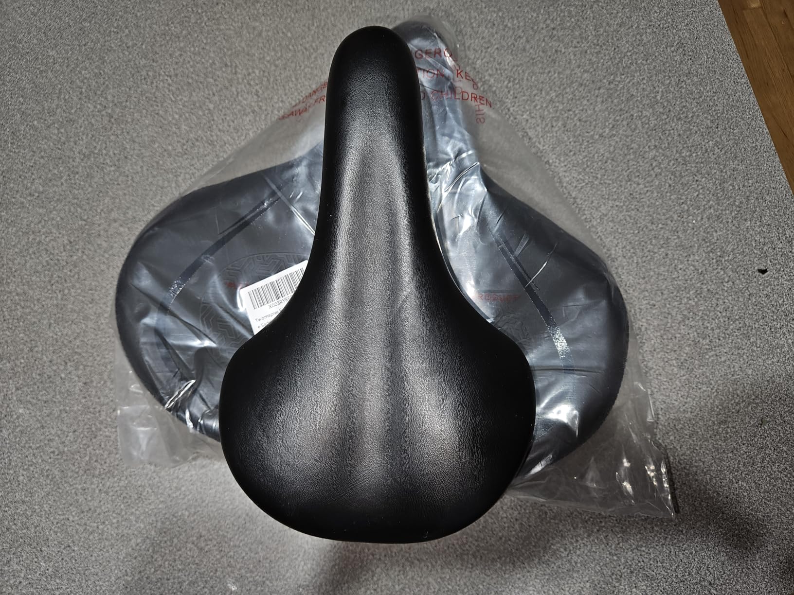 Bicycle Seat, Bike Seat for Women Men Extra Comfort Wide, Oversized Comfortable Seats Saddle for Peloton Bikes customer photo 2
