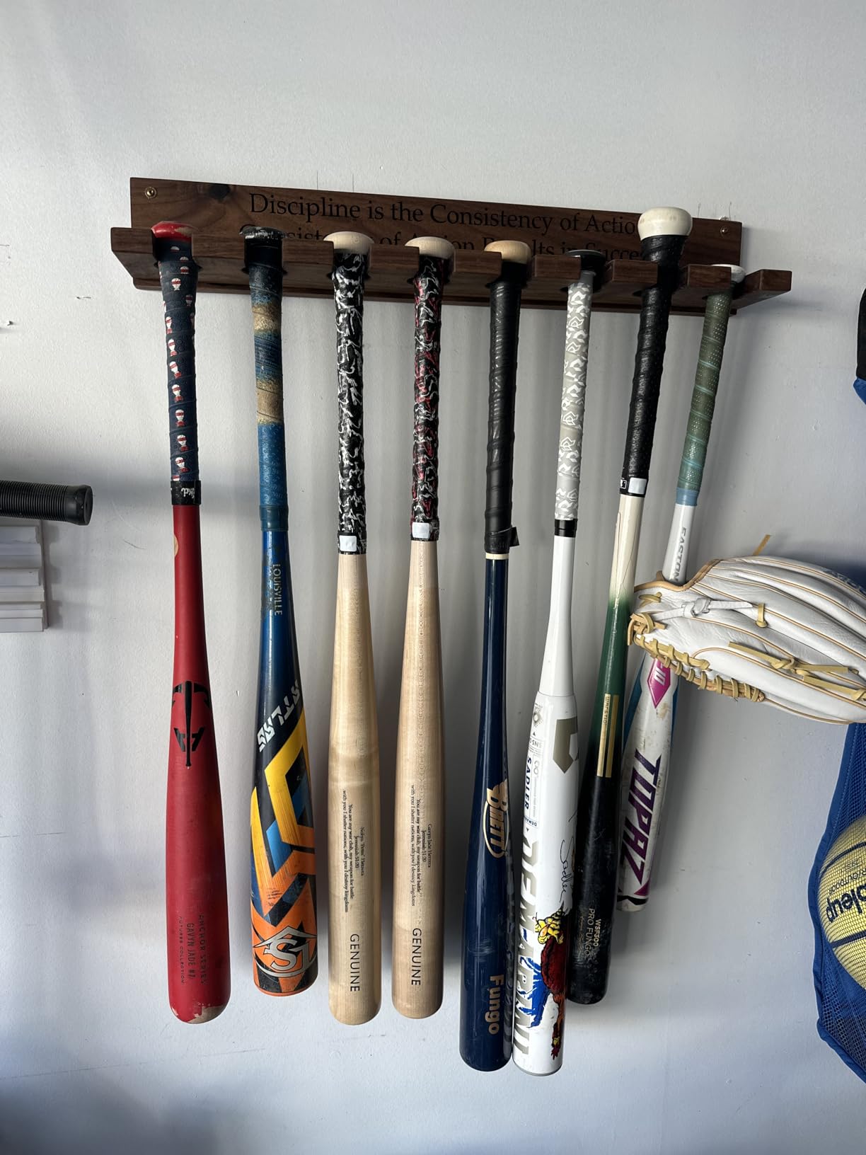 Louisville Slugger Genuine Mix Unfinished Natural Clear Baseball Bat customer photo 1
