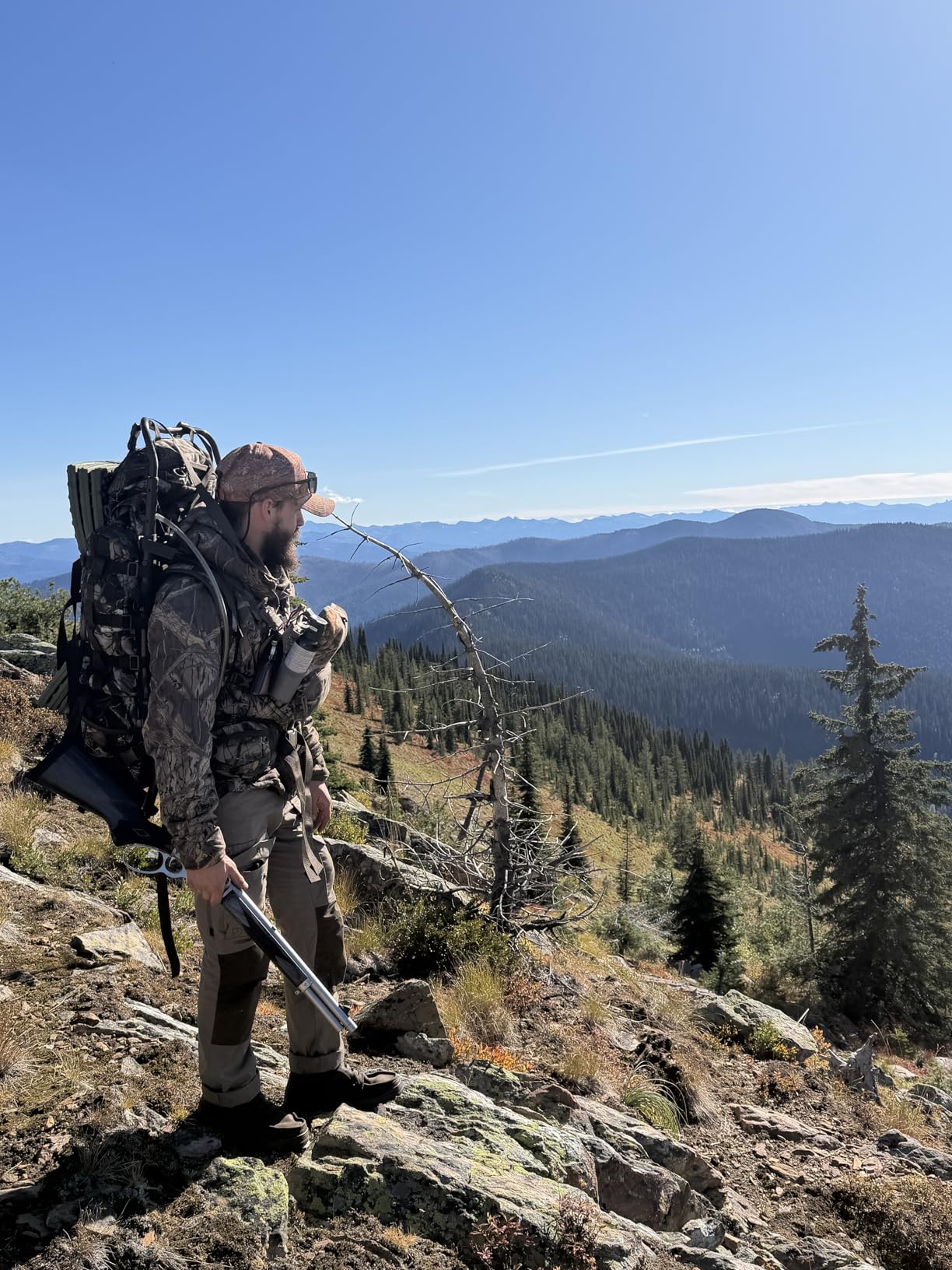 TIDEWE Hunting Backpack for Men, 90L External Frame Pack for Deer Hunting | 90L Capacity, 3-5 Day Hunting Pack, Heavy Load Support, Bow & Rifle Carry, Next G2 Camo, Multi-Pocket Storage, Rain Cover customer photo 1