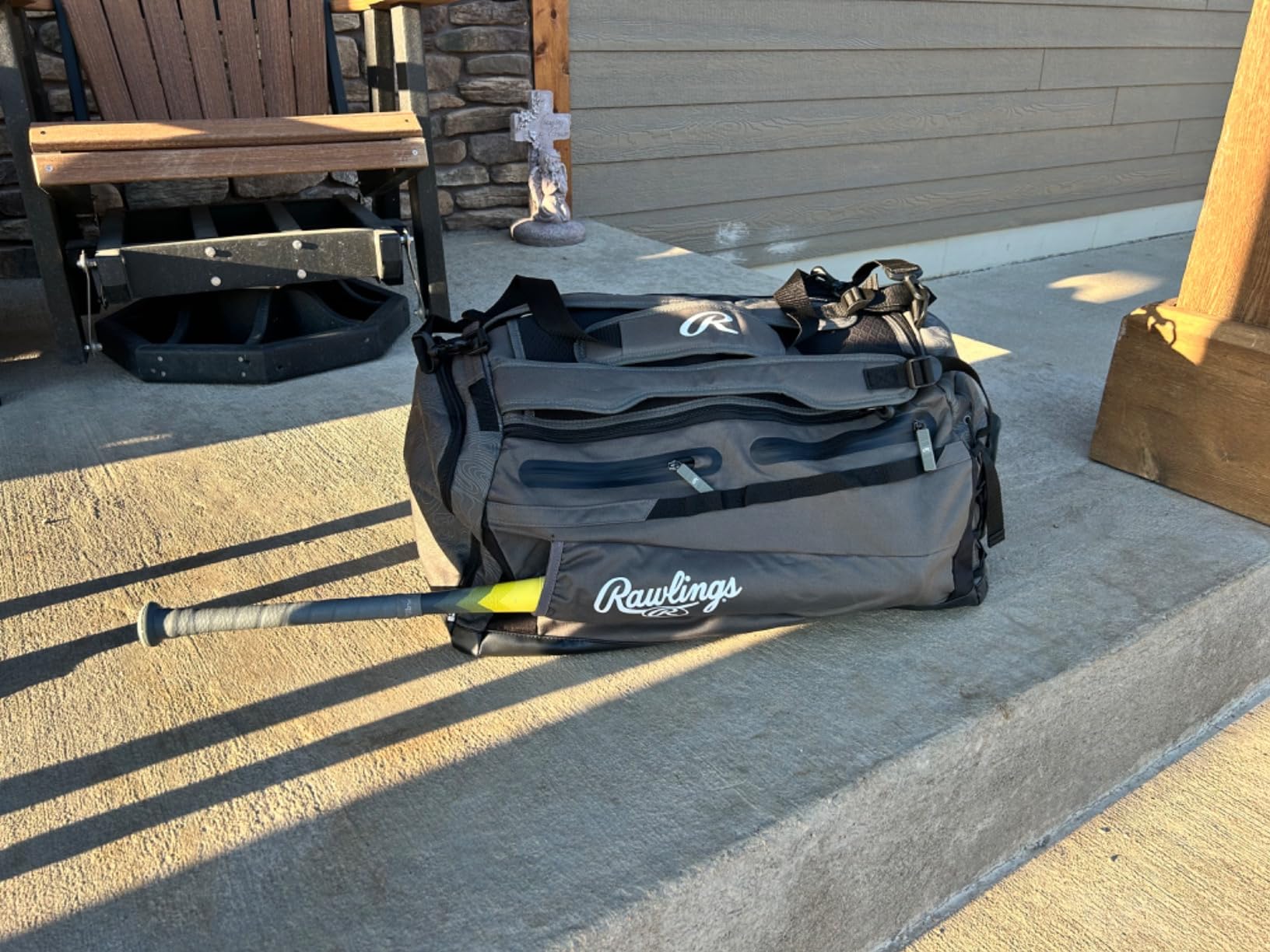 Rawlings MACH Hybrid Backpack/Duffle Equipment Bag | Baseball & Softball | Multiple Colors customer photo 2