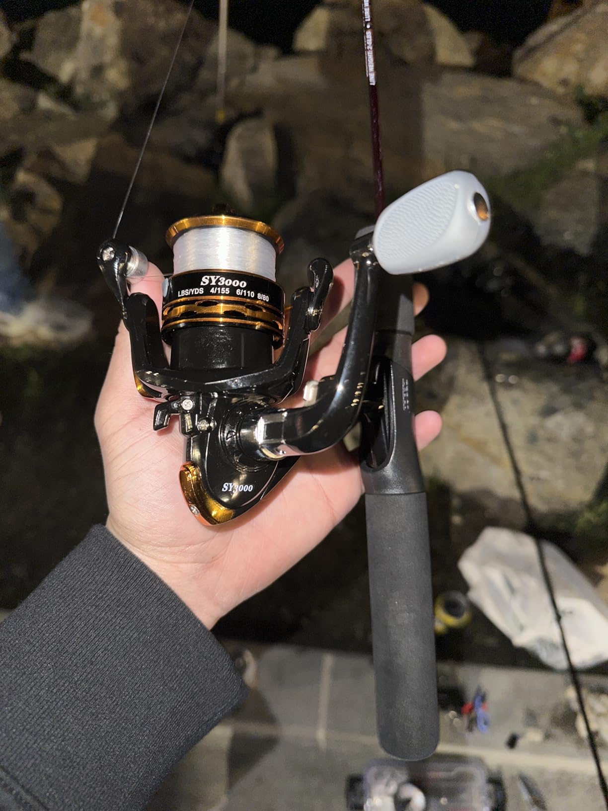 Summer and Centron Spinning Reels, 12 +1 BB Light Weight & Ultra Smooth Reel for Ice/Summer 3000/1000 Fishing Reel by QINGLER customer photo 2