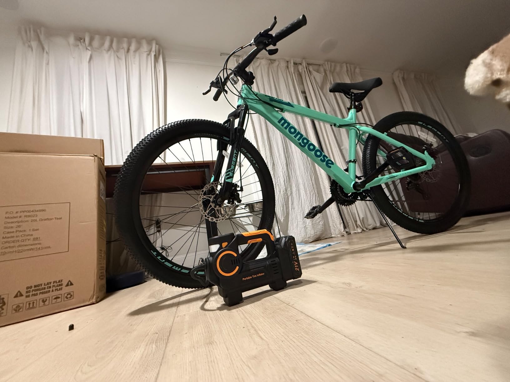Mongoose Grafton Mountain Bike, 24, 26 or 27.5 Inch Bike, 21 Speed, Aluminum Frame, Knobby Mountain Tires, Suspension Fork, Trigger Shifters, Mechanical Disc Brakes customer photo 1