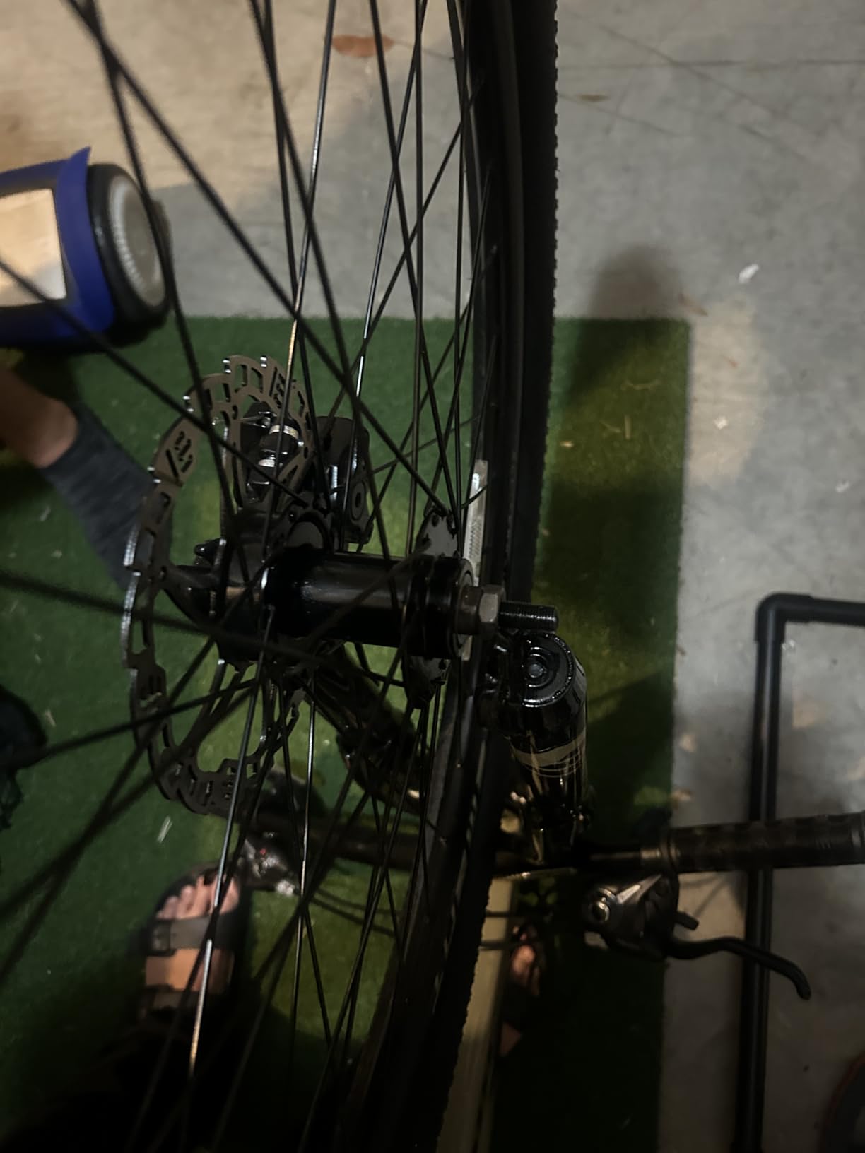 Mongoose Grafton Mountain Bike, 24, 26 or 27.5 Inch Bike, 21 Speed, Aluminum Frame, Knobby Mountain Tires, Suspension Fork, Trigger Shifters, Mechanical Disc Brakes customer photo 2