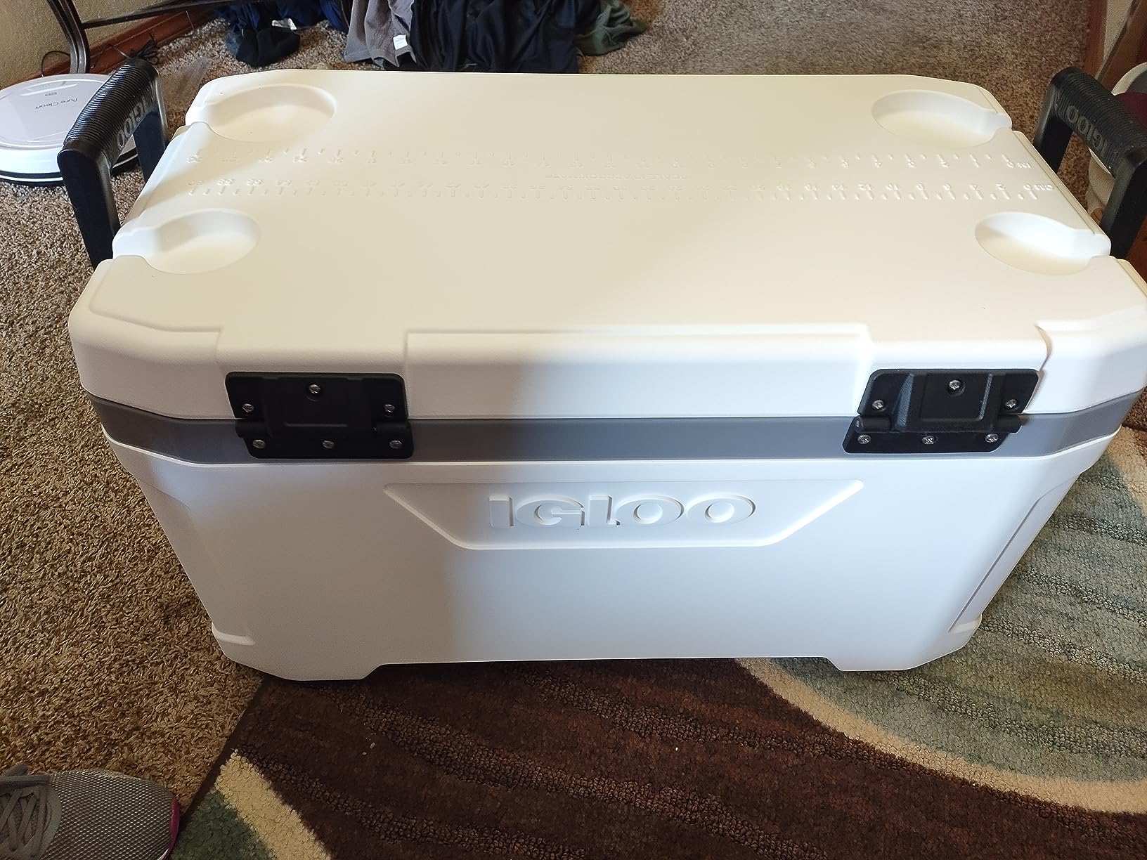 Igloo Marine Cooler | Insulated Hard Shell Ice Chest | Great for Fishing, Camping, Boating customer photo 2