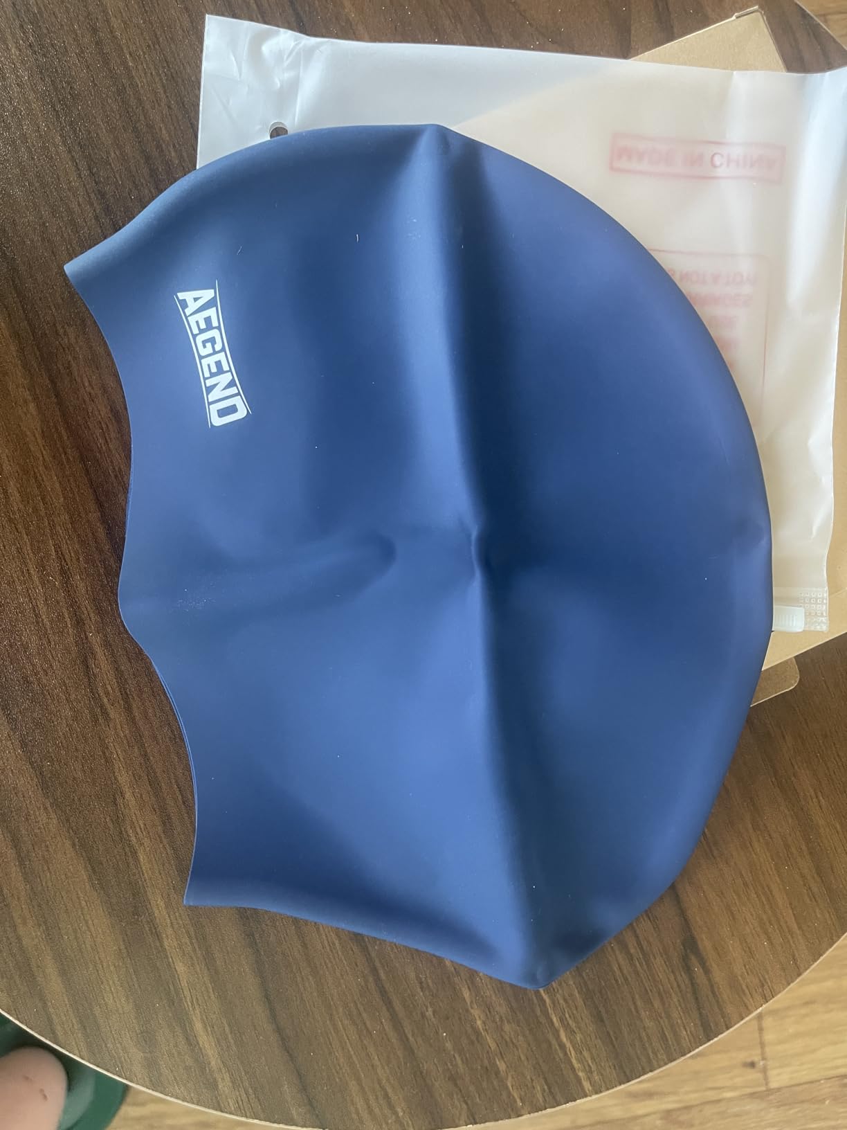 Aegend Swim Caps for Long Hair, Durable Silicone Swimming Caps for Women Men Adults Youths, Easy to Put On and Off, Waterproof Swim Hats Bathing Caps to Keep Hair Dry customer photo 1