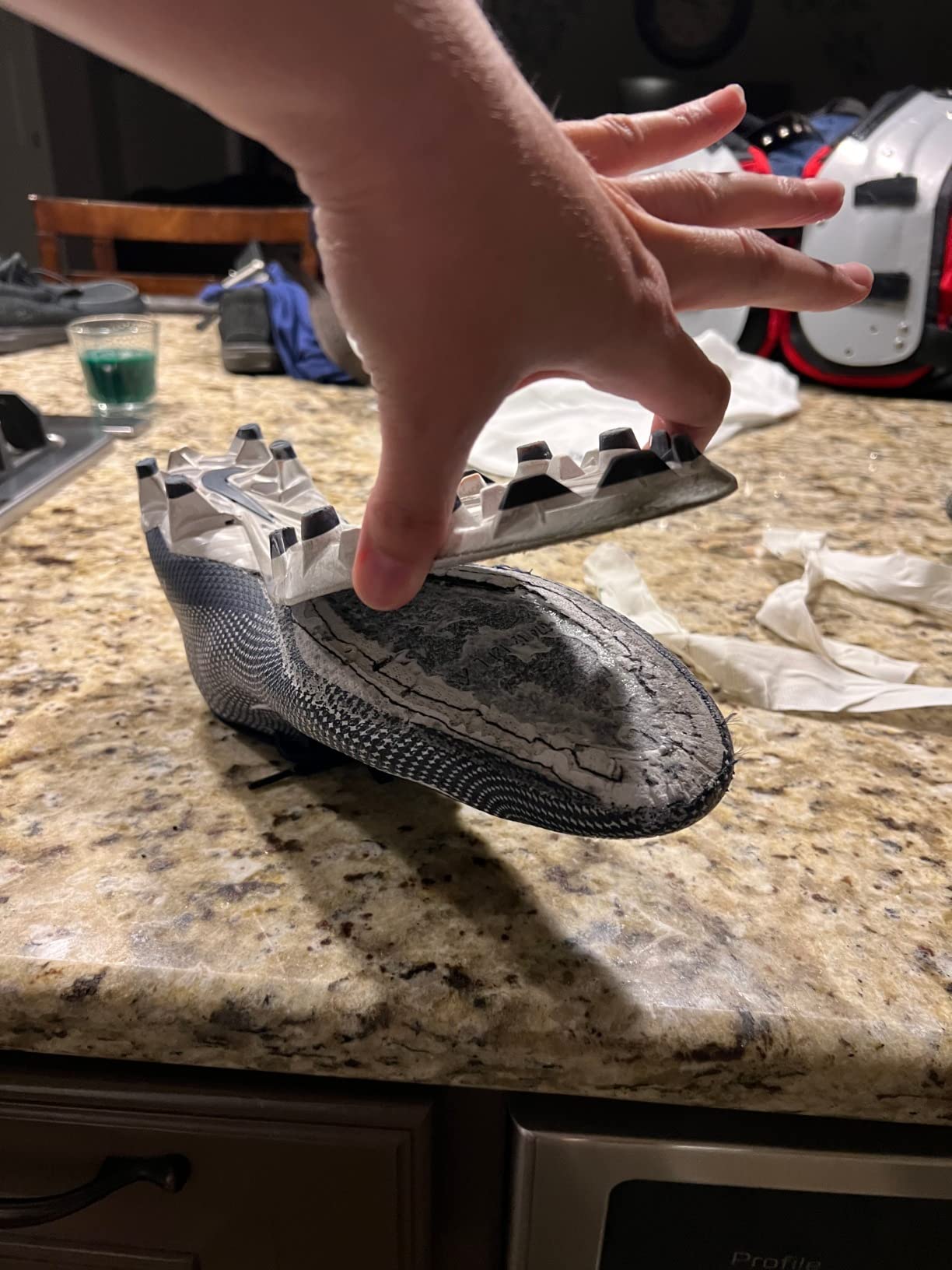 Nike Men's Vapor Edge Speed 360 Football Cleats customer photo 2