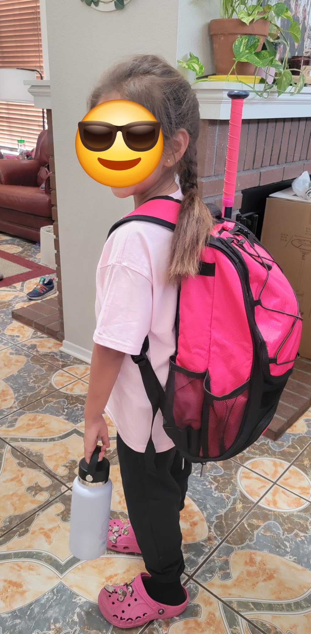 Baseball Bag Softball Backpack - Youth Adult T Ball Bat Equipment Bag with Bat Helmet Holders, Shoe Compartment customer photo 2