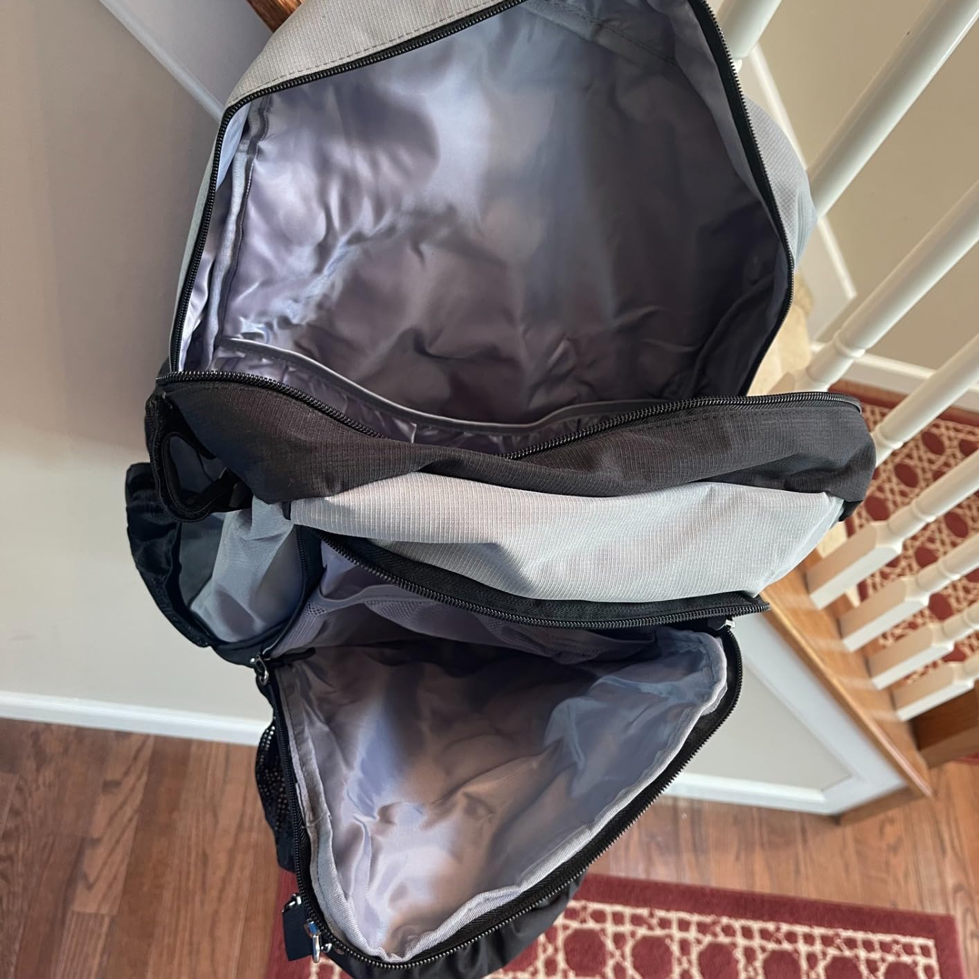 Lacrosse Equipment Backpack with Stick Holder & Hidden Zipper Net, Separate Ventilated Shoe Space customer photo 1