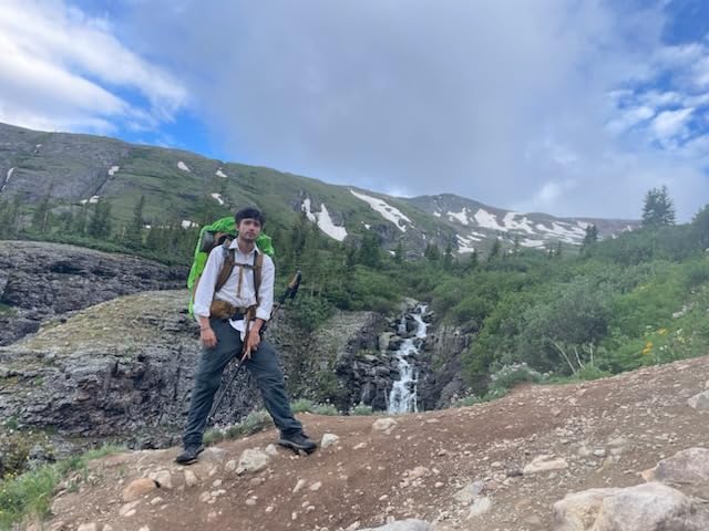 Osprey Rook 65L Men's Backpacking Backpack, Dark Charcoal/Silver Lining customer photo 1