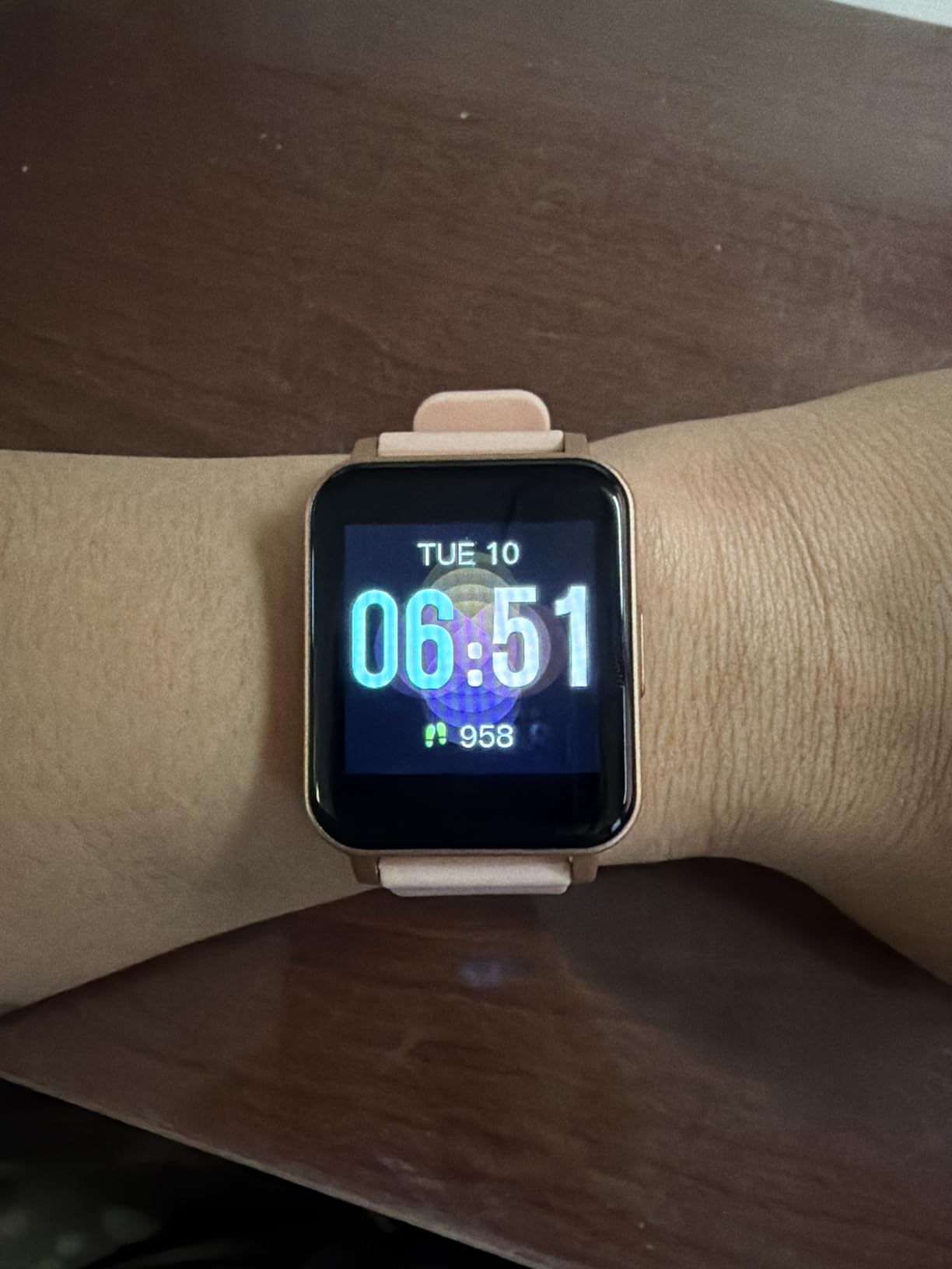 Fitness Tracker Watch with Heart Rate Monitor, Activity Tracker with Pedometer, Sleep Monitor, Calories & Step Counter, IP68 Waterproof Smart Watches for Women Men Fitness Watch for Sports customer photo 2