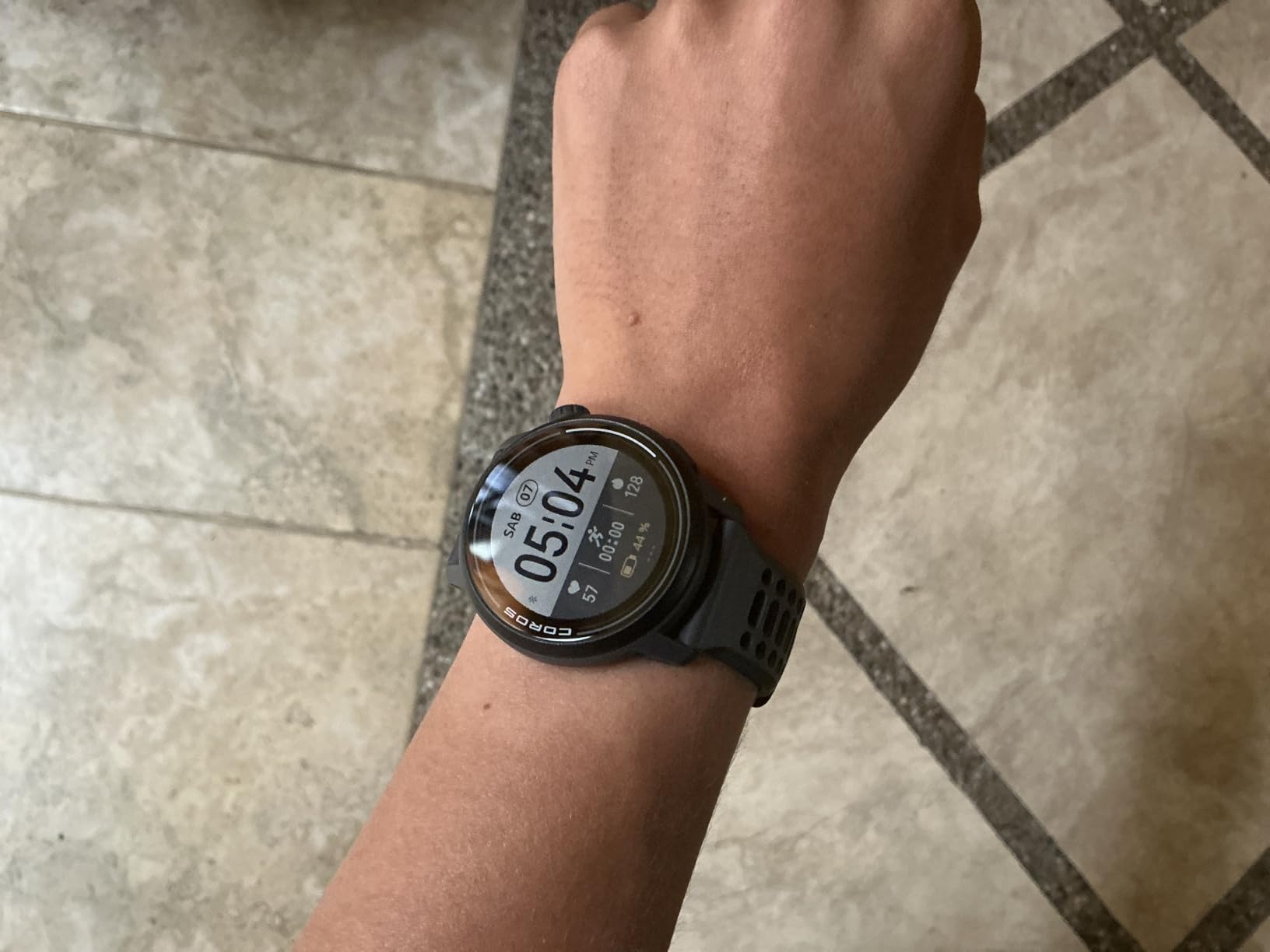Coros PACE 3 GPS Sport Watch - Lightweight, Comfortable Running Watch, 17-Day Battery Life, Accurate GPS, Heart Rate Monitor, Navigation, Sleep Tracking - Black Silicone customer photo 1