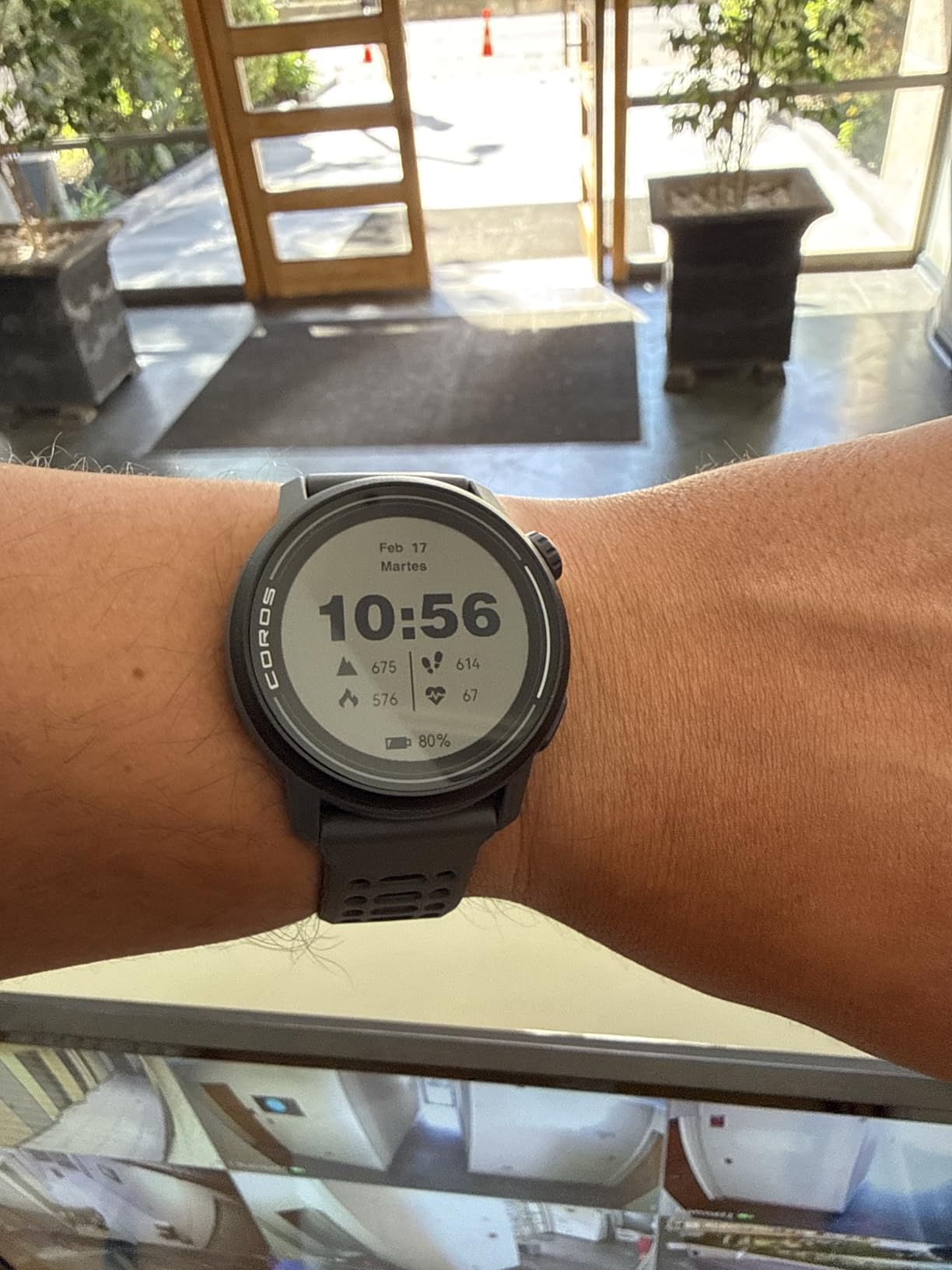 Coros PACE 3 GPS Sport Watch - Lightweight, Comfortable Running Watch, 17-Day Battery Life, Accurate GPS, Heart Rate Monitor, Navigation, Sleep Tracking - Black Silicone customer photo 2