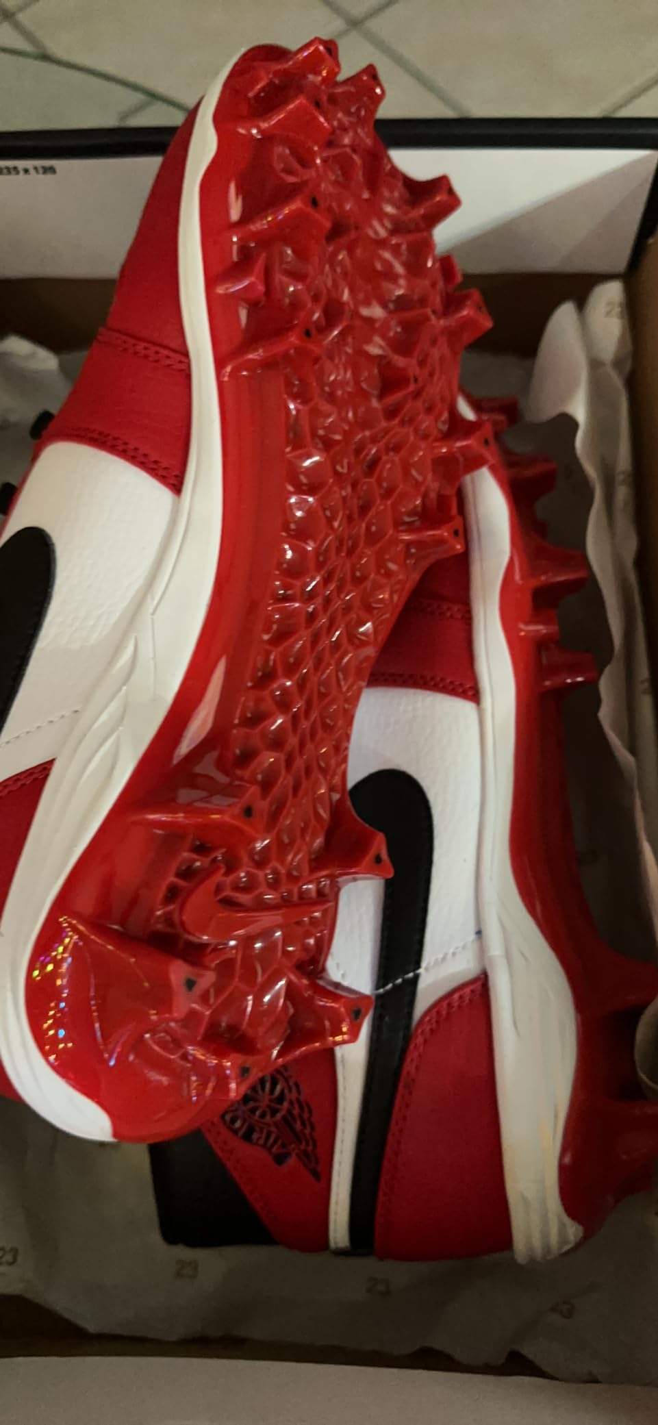 Jordan Mens Jordan 1 Mid Td Football Cleat customer photo 2