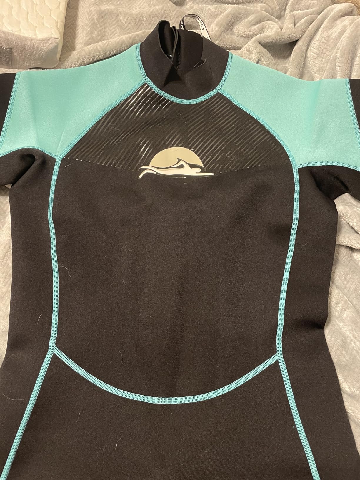 XUKER Women Men Wetsuit 2mm 3mm, Neoprene Wet Suits Front/Back Zip in Cold Water Full Body Dive Suit for Water Sports customer photo 1