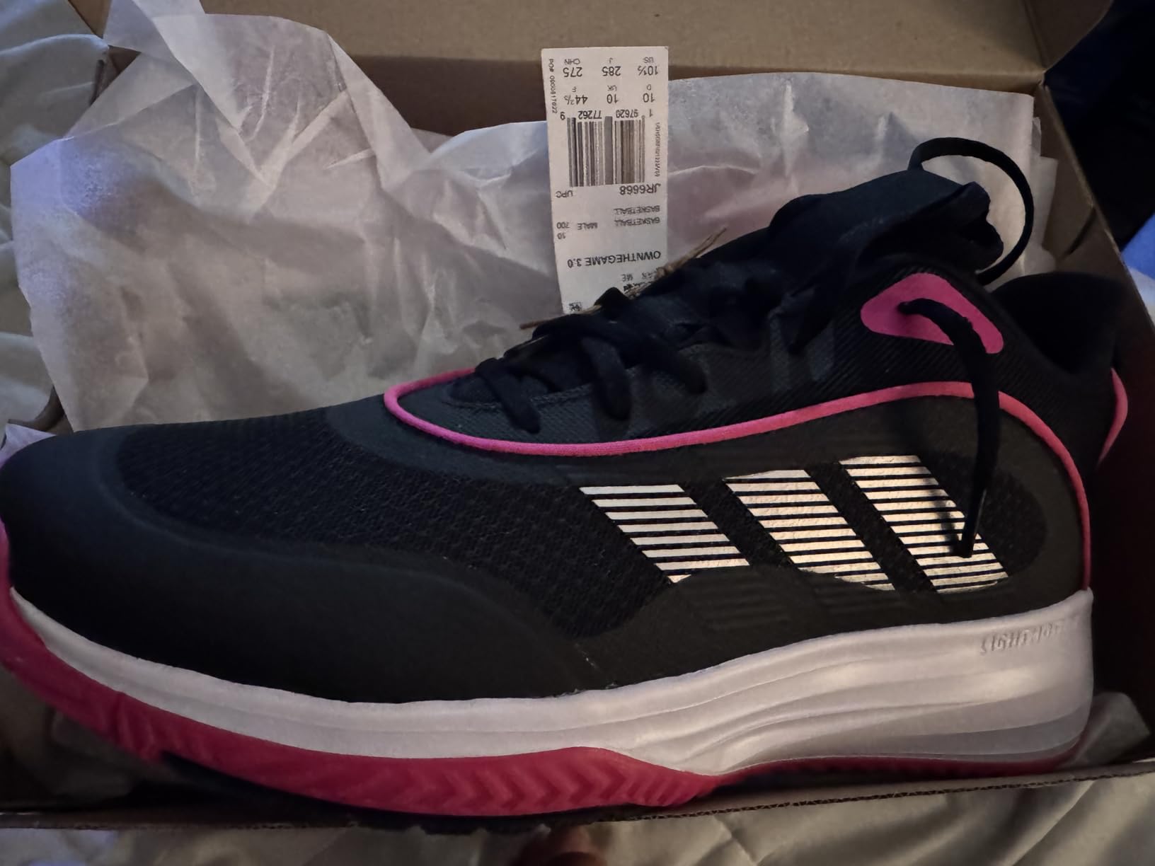 adidas Mens Own the Game 3.0 Basketball customer photo 1
