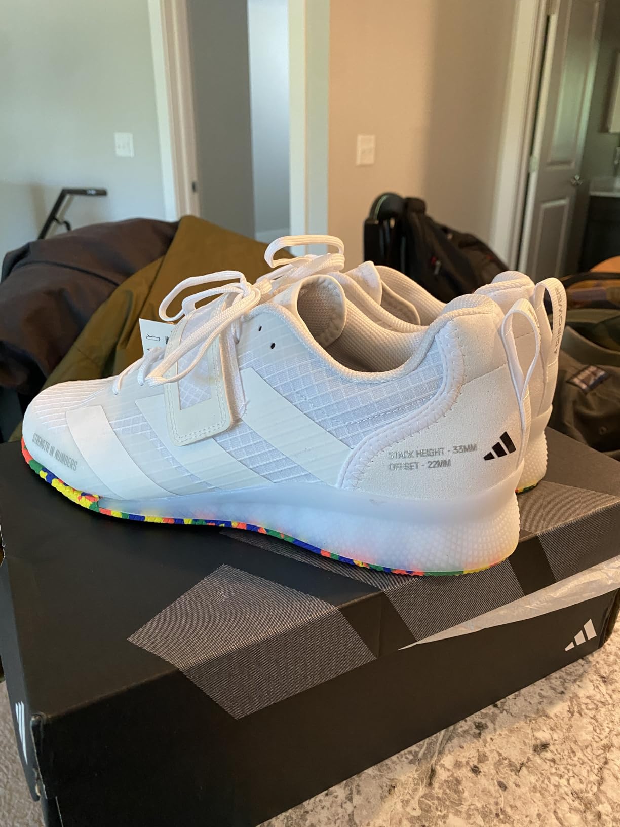 Adidas Mens Adipower Weightlifting III Shoes customer photo 1