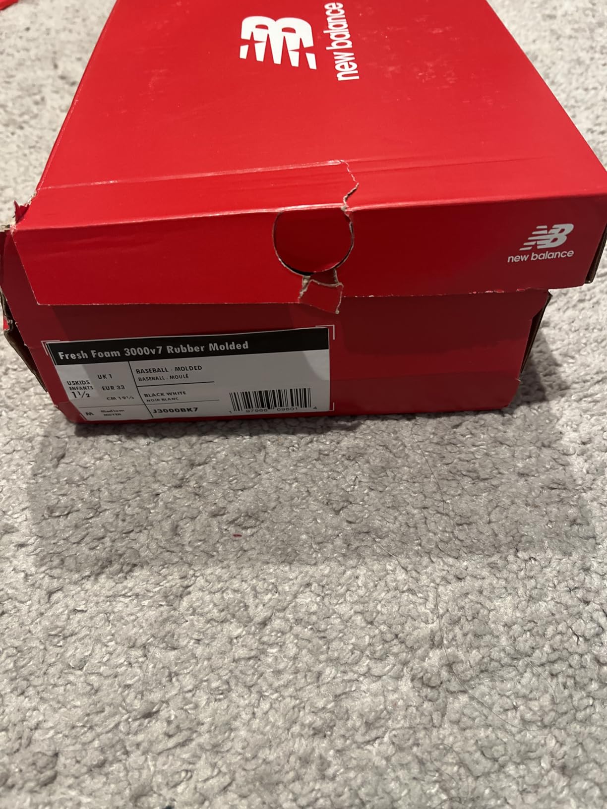 New Balance Kids' Fresh Foam 3000 V7 Rubber Molded customer photo 1