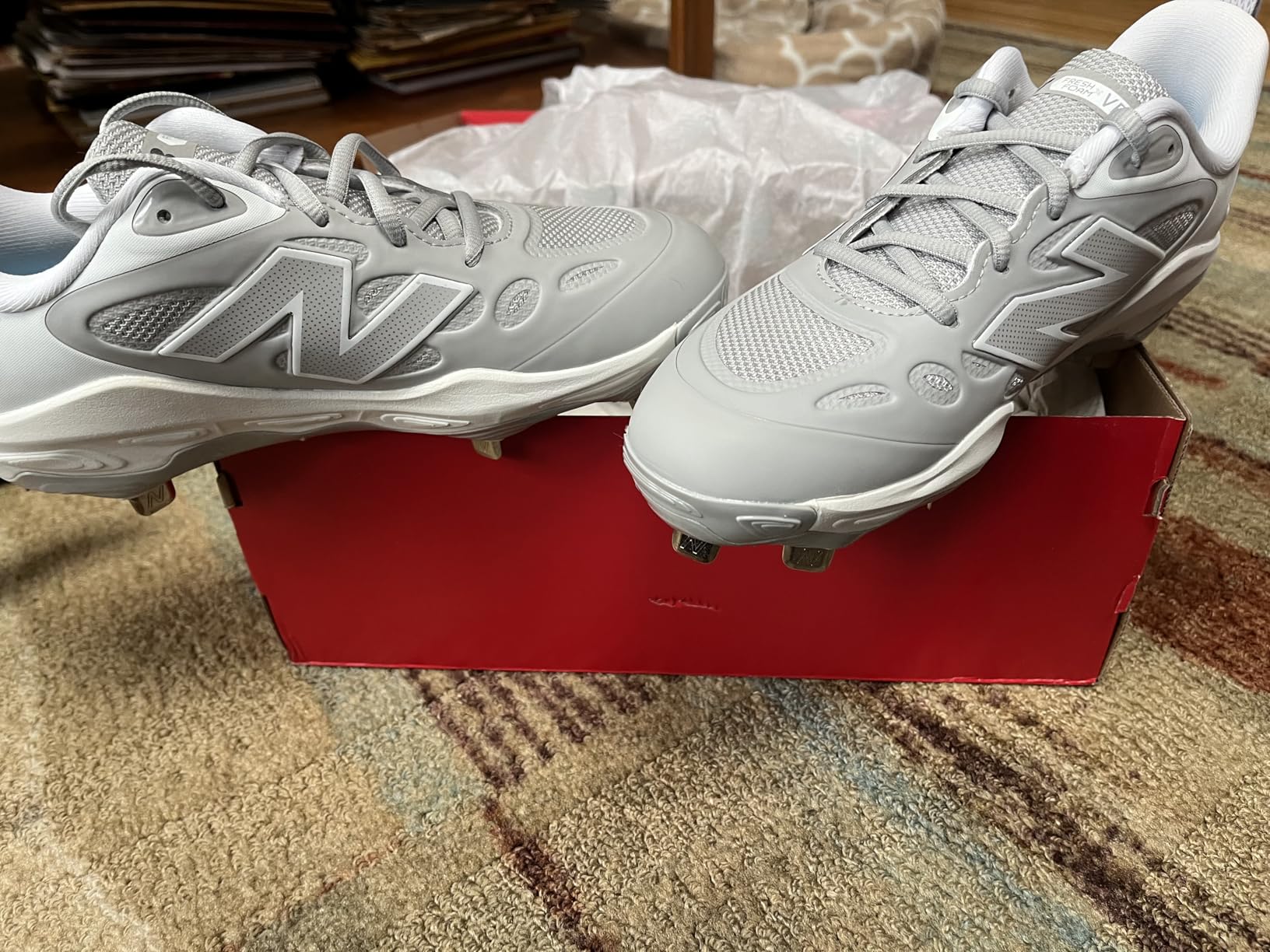 New Balance Women's Fresh Foam X Velo V4 Metal Softball Cleats customer photo 1
