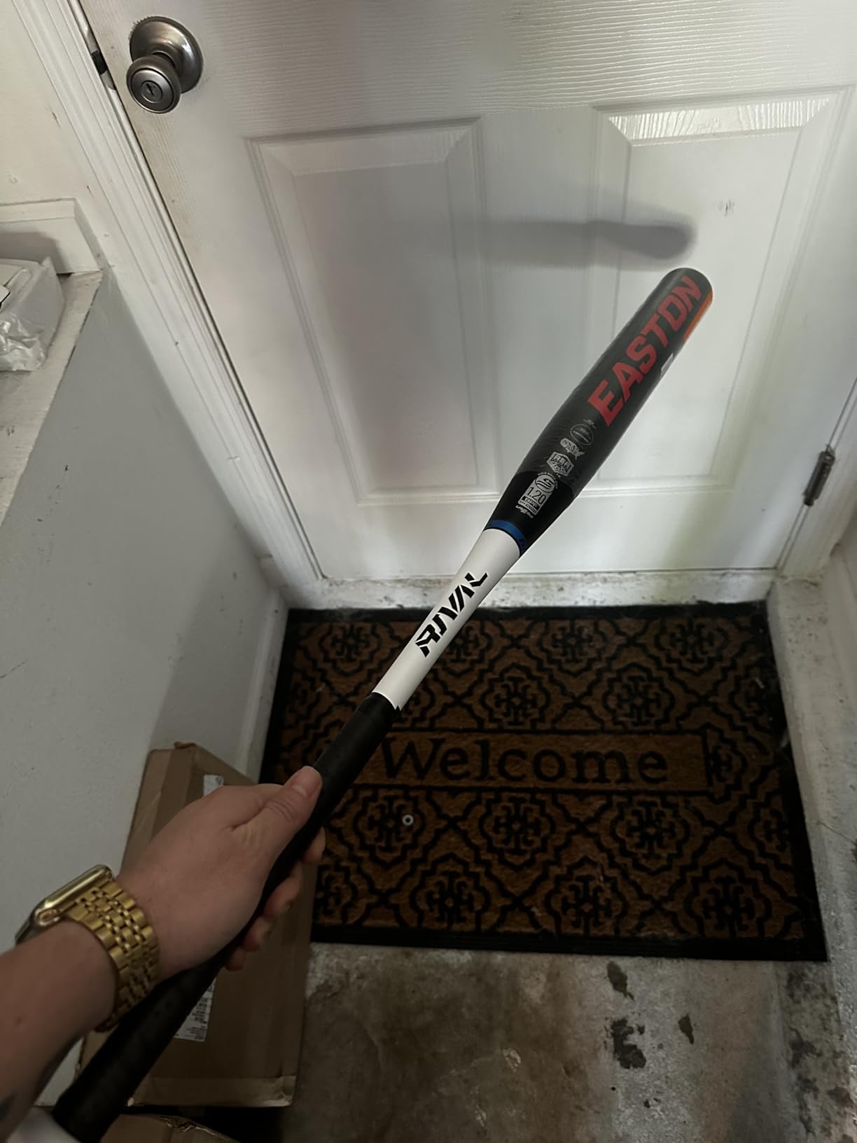 Easton | Rival Slowpitch Softball Bat | Approved for Play on All Fields | Loaded | 12