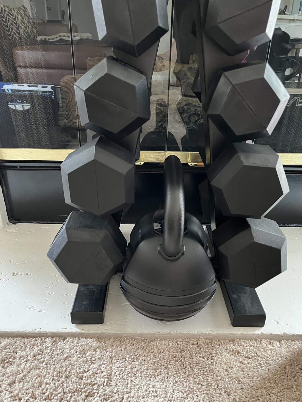 Polyfit Adjustable Kettlebell Set | 30/40/50 lbs | Kettlebell Weights for Home Gym customer photo 1