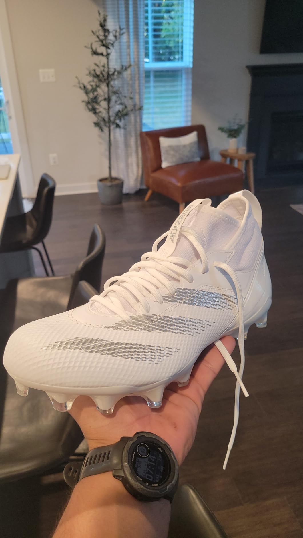 adidas Mens Adizero Impact+ Premier Football Cleats customer photo 1