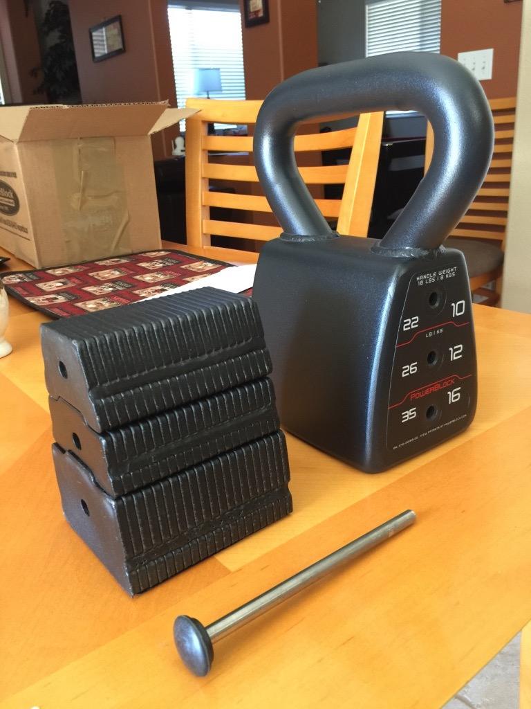PowerBlock Adjustable Kettlebell customer photo 1