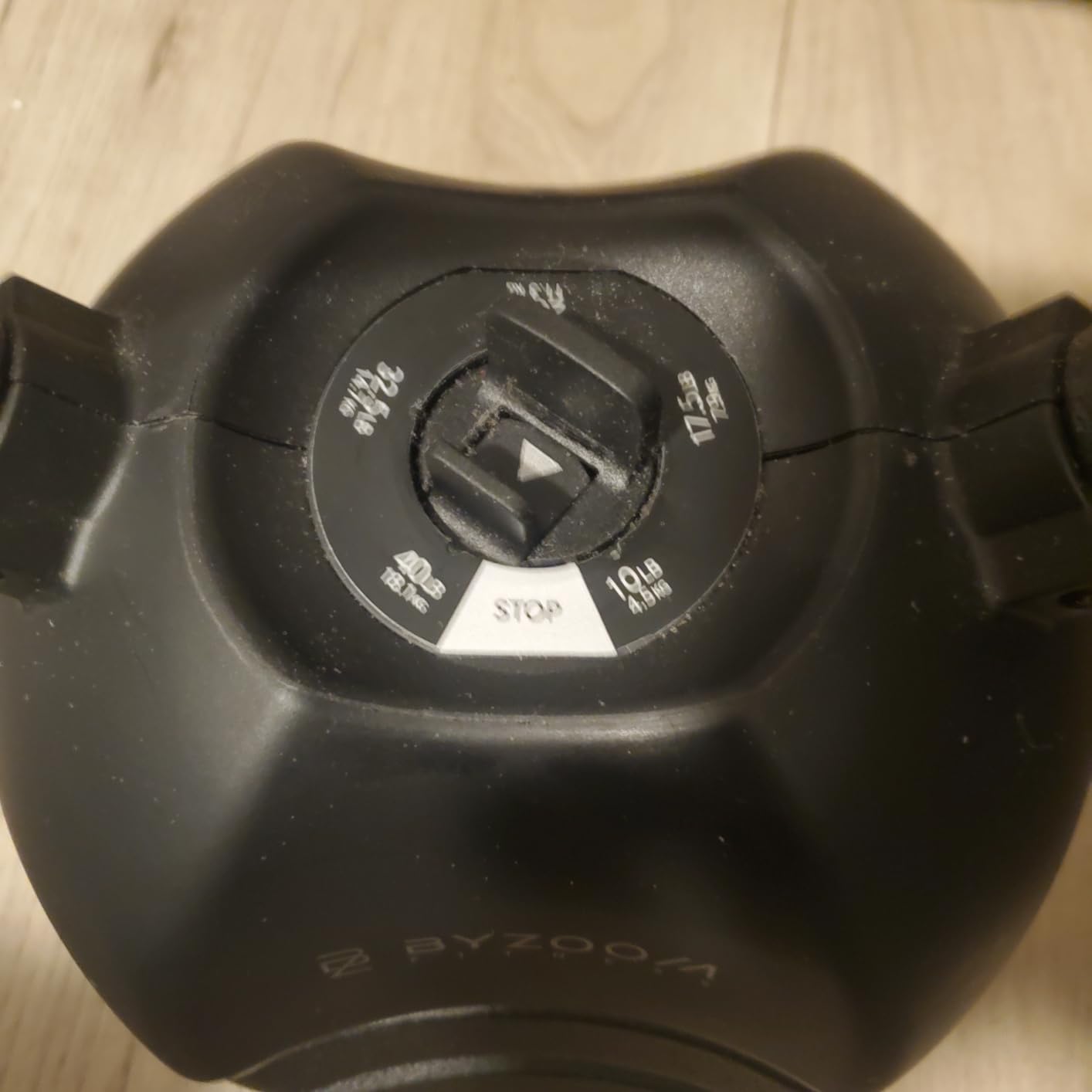 BYZOOM FITNESS Pure Series Adjustable Kettlebell 30/40/50LB - 5-IN-1 Weight Change, Patented Quick-Change Mechanism, Ergonomic Curved Handle for Home Gym, Strength Training, HIIT customer photo 2