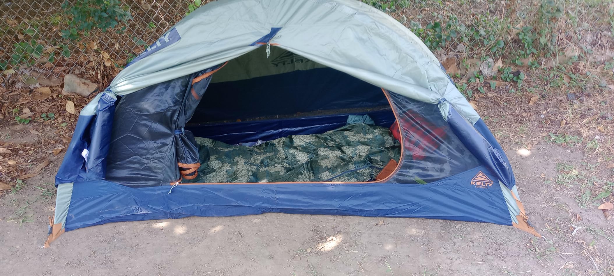 Kelty Late Start Backpacking Tent - Lightweight Two Man Camping Tent Shelter with Quickcorners, Aluminum Poles, Waterproof Poly Fly, Updated for 2024 customer photo 2