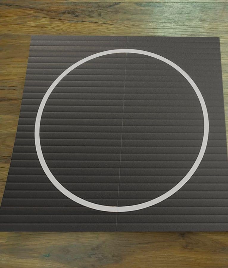 EFFICRAFT Wrestling Mat, Martial Arts Thick Mat for Home Gym Exercise, PVC Training Mats with Circles,for Gymnastics, Tatami, Jiu Jitsu BJJ MMA Judo customer photo 1