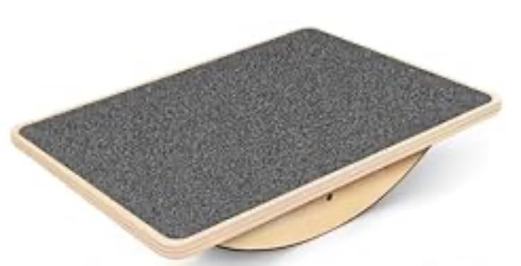 Balance Board Professional Wobble Board for Adults Anti-Slip 350LBS Balance Boards for Physical Therapy Standing Desk Core Strength Wooden Balance Board Rocker Board customer photo 2