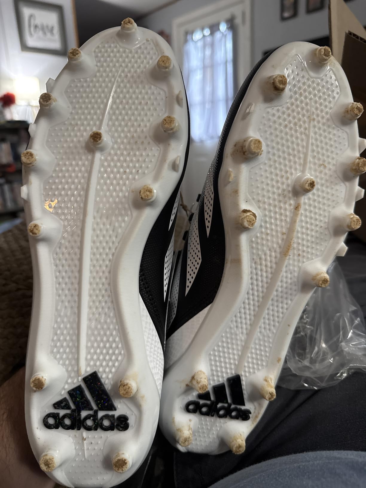 adidas Men's Adizero Impact.2 American Football Cleats customer photo 1