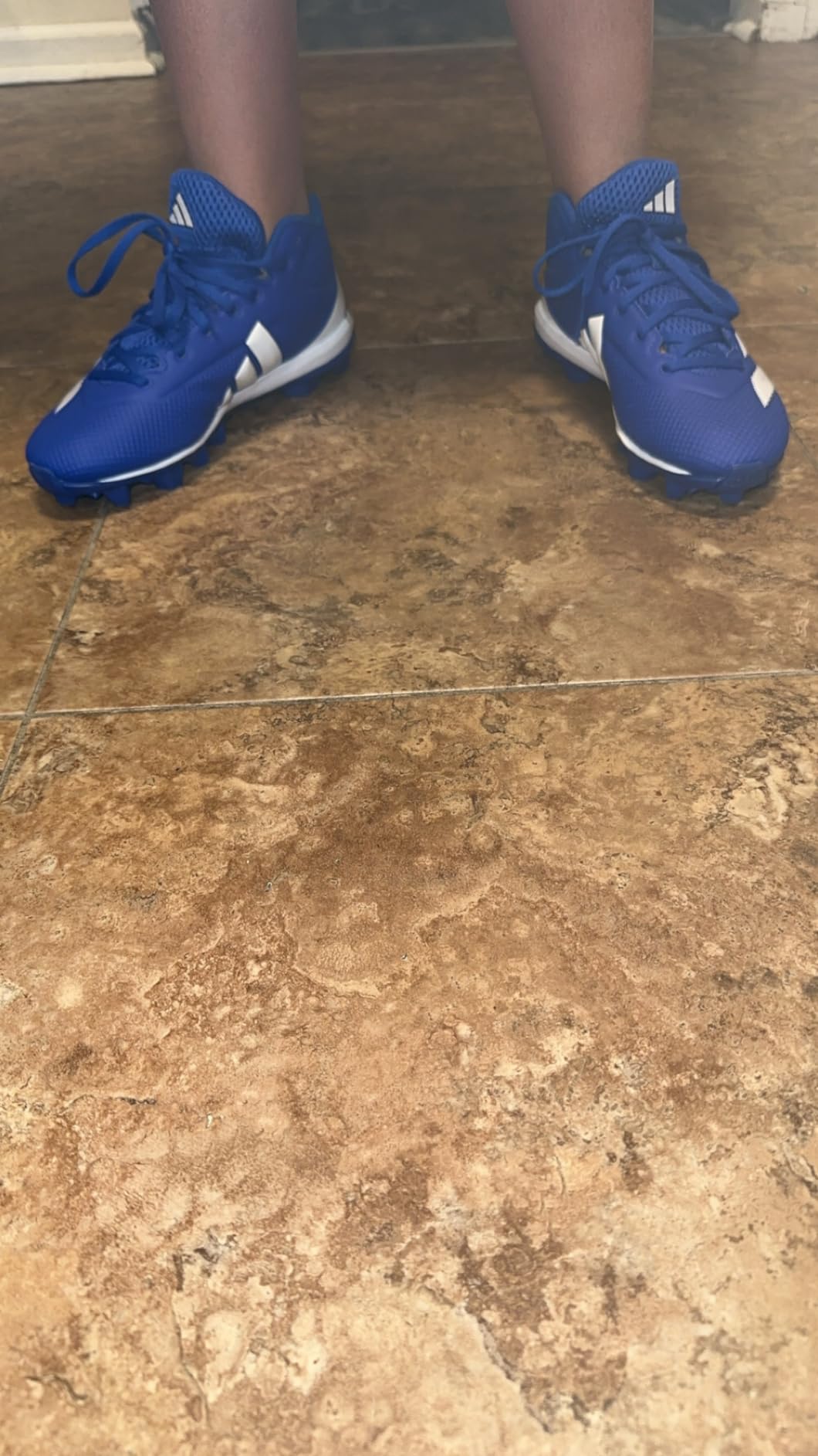 adidas Mens Adizero Impact.2 Molded American Football Cleats customer photo 2