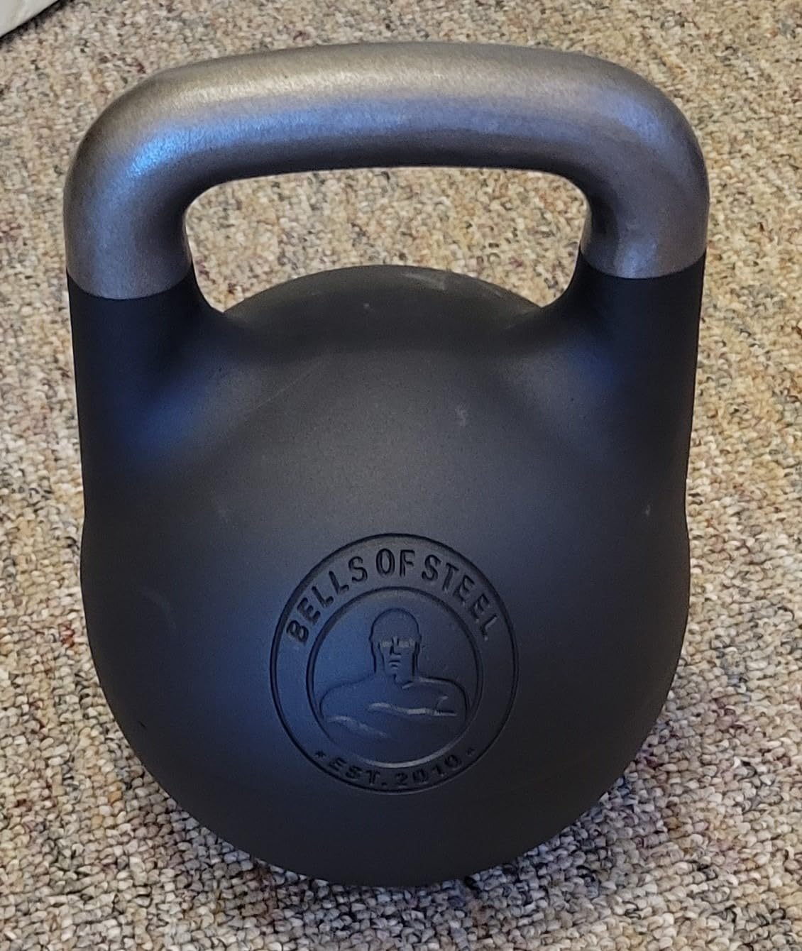 Adjustable Kettlebell Set [Bells of Steel] Kettle Bell Weight Set, Steel Shell, Internally-Loaded for Full Body Workouts, Competition Standard 35mm Handle customer photo 2