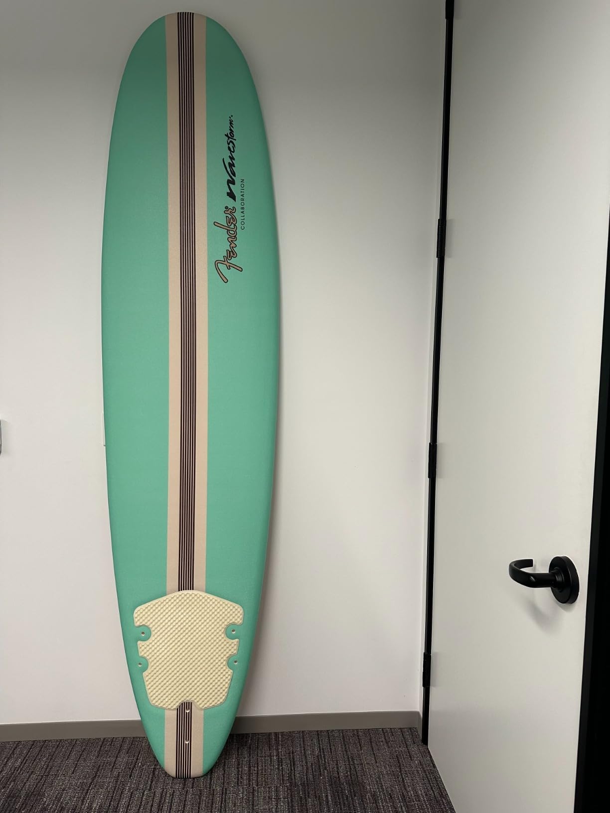 Fender x Wavestorm Collaboration 8ft Surfboard - Graphic Top Deck with High Density Slick Bottom - Foam Construction customer photo 1