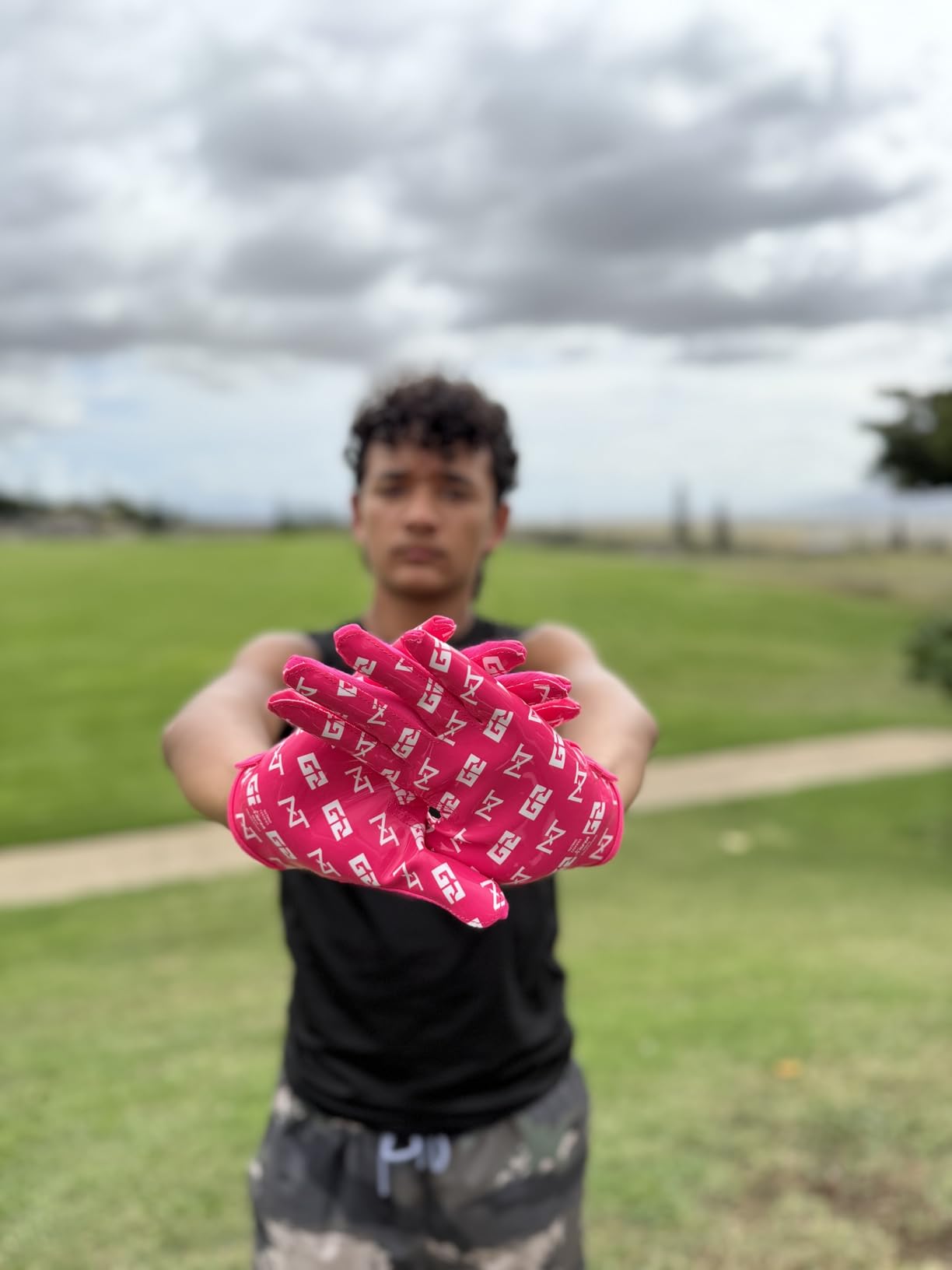 Nxtrnd G2 Pro Football Gloves, Men's Ultra Sticky Elite Receiver Gloves customer photo 2