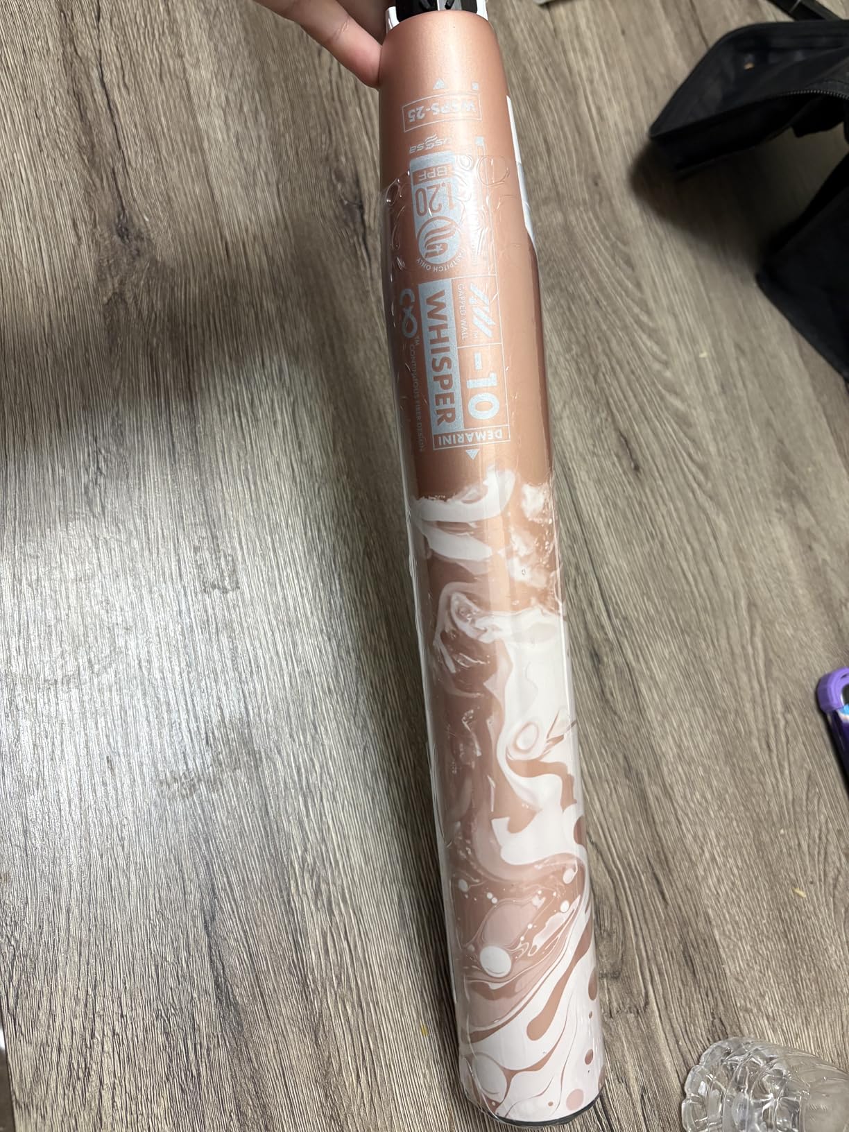 DeMarini 2025 Whisper Fastpitch Softball Bat | -10 Drop | Composite | Approved for All Fields customer photo 2