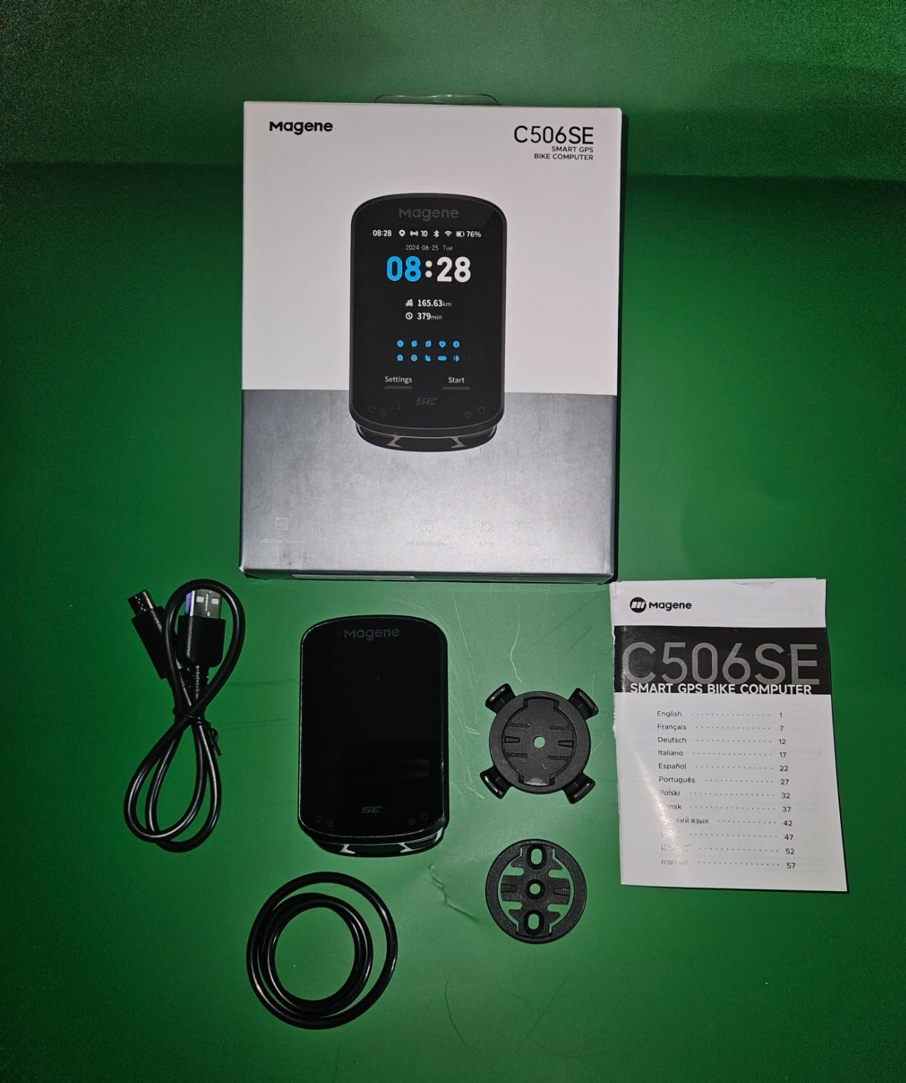 Magene C506SE Wireless GPS Bike Computer - 2.4