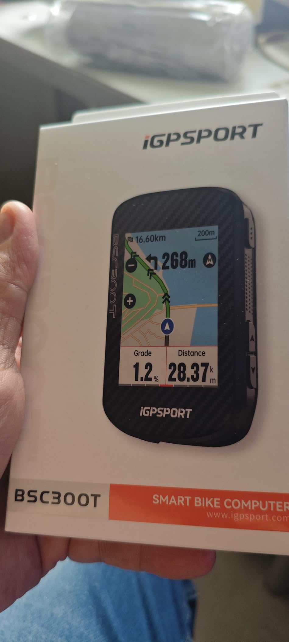 iGPSPORT BSC300T Wireless Bike Computer GPS, Touchscreen Offline MAP Navigation Off Course Warning Compatible with Insta 360, for Ebike Road Bike MTB customer photo 2