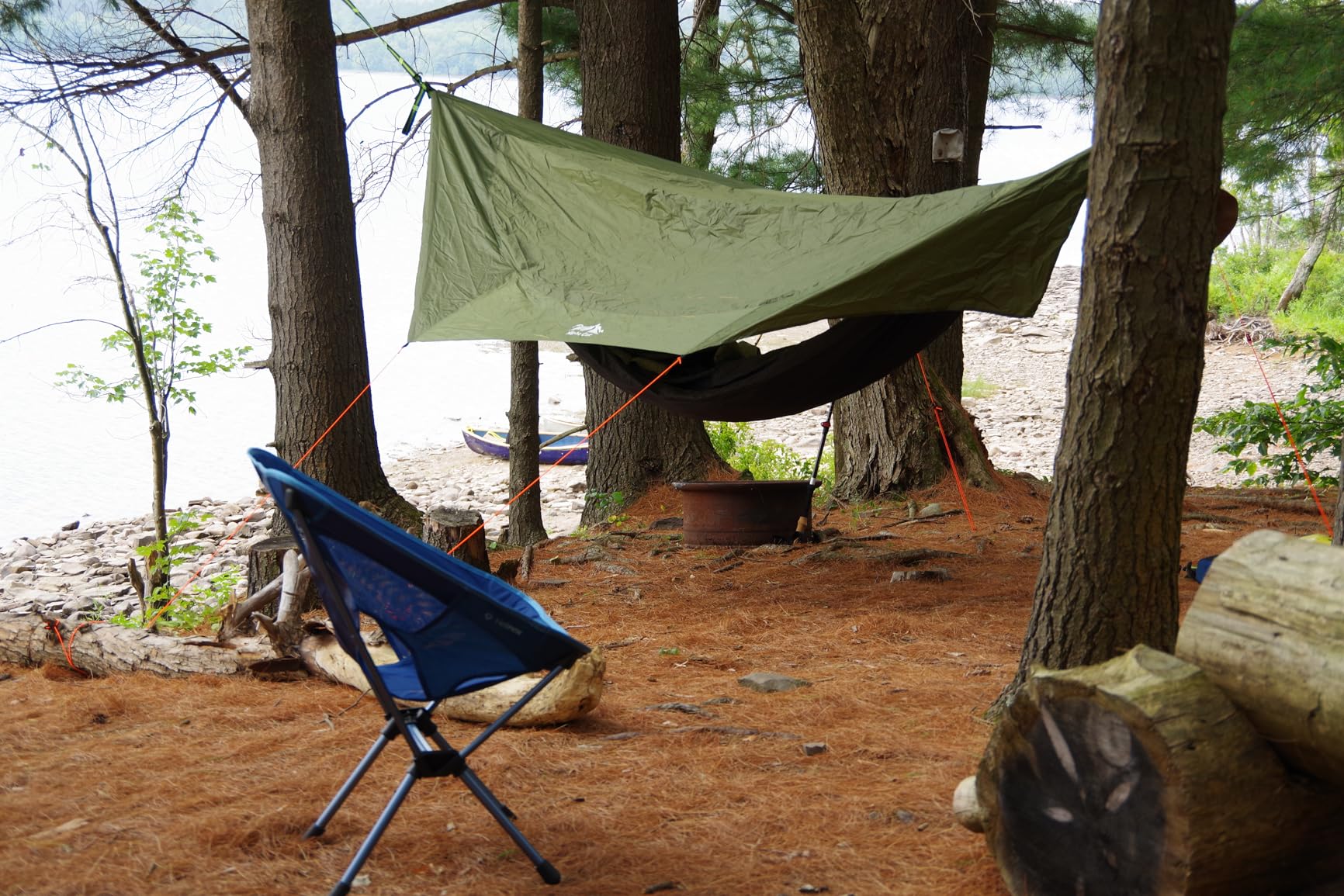 Night Cat Camping Hammock Tent: Lightweight Portable 4 in 1 Hammock with Rain Tarp and Mosquito Net for Hiking Jungle Outdoor customer photo 1