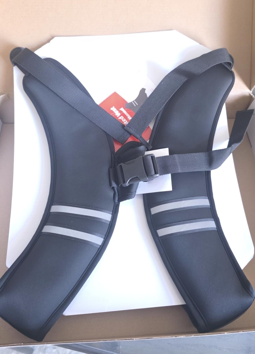 ZELUS Weighted Vest, Washable Z-Fit Soft Iron Weighted Vest for Women and Men, 5/10/15 lb Weight Vest with Reflective Strips & Adjustable Straps, Ultra Thin Weight Vest for Gym Strength Training customer photo 1