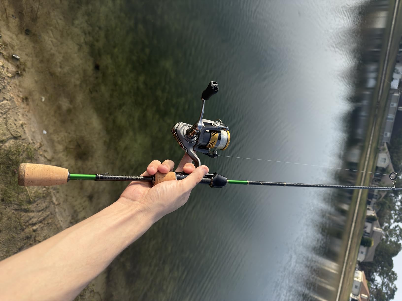 HANDING M1 BFS Rod Ultralight Fishing Rod 2-Piece with Seaguide RA Guides AA Cork Handle 30T Carbon Fiber customer photo 2