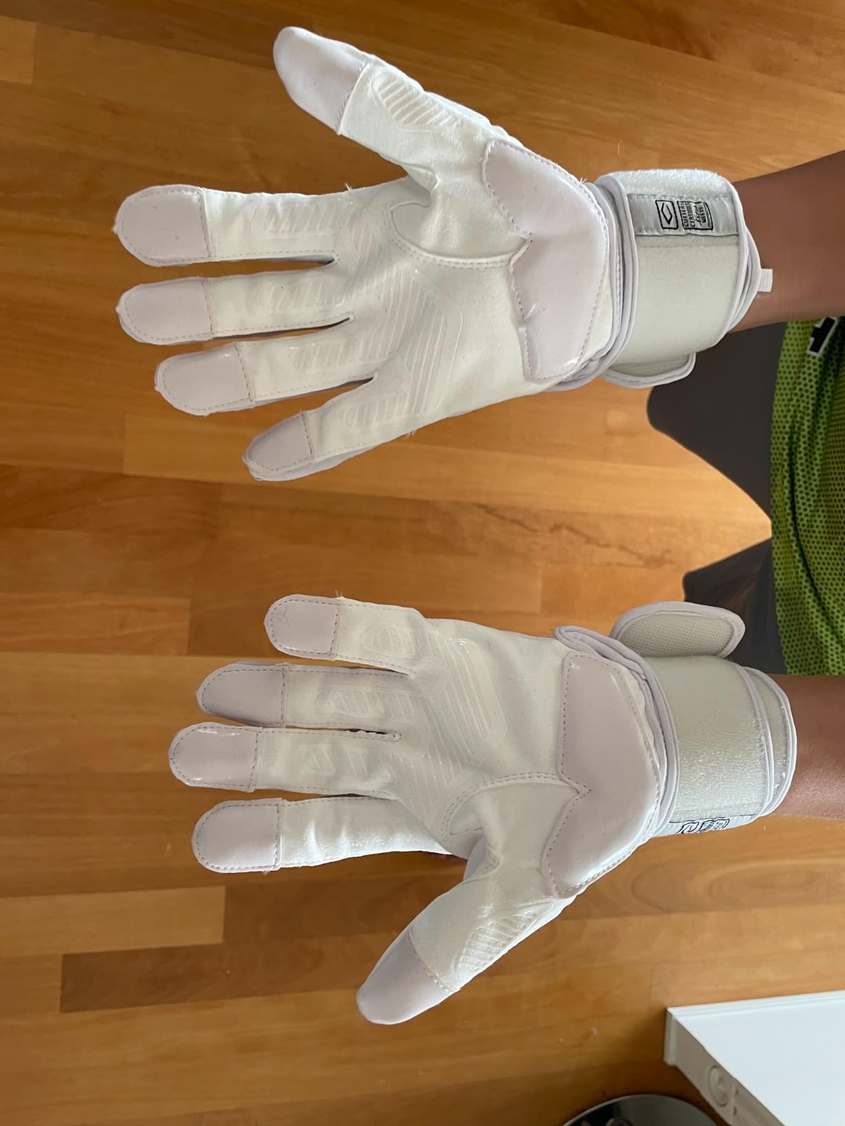 Cutters Force Padded Football Gloves for Lineman. Extra Grip. Adults customer photo 2