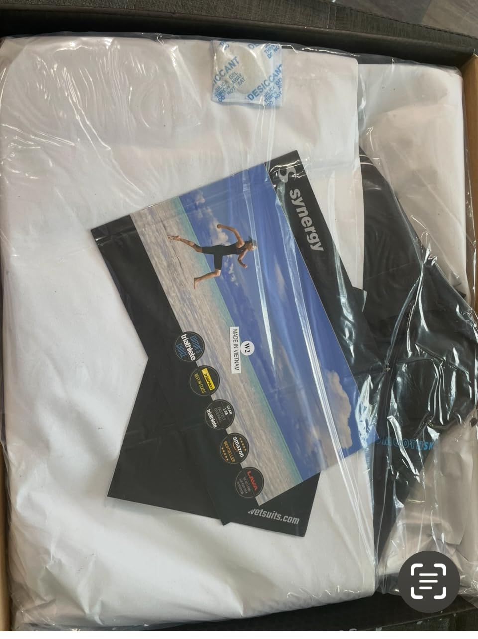Synergy Triathlon Wetsuit 3/2mm - Volution Full Sleeve Smoothskin Neoprene for Open Water Swimming customer photo 2