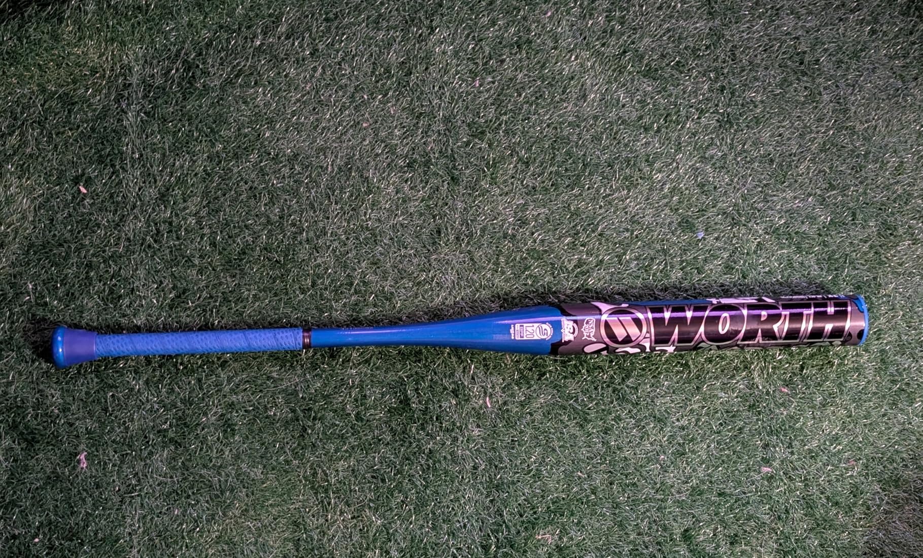 Worth 2025 Bedlam Slowpitch Softball Bat USSSA 12.75