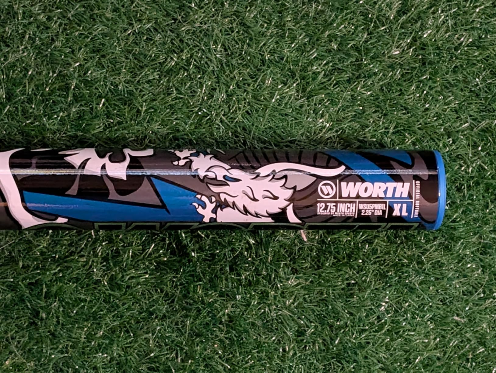 Worth 2025 Bedlam Slowpitch Softball Bat USSSA 12.75